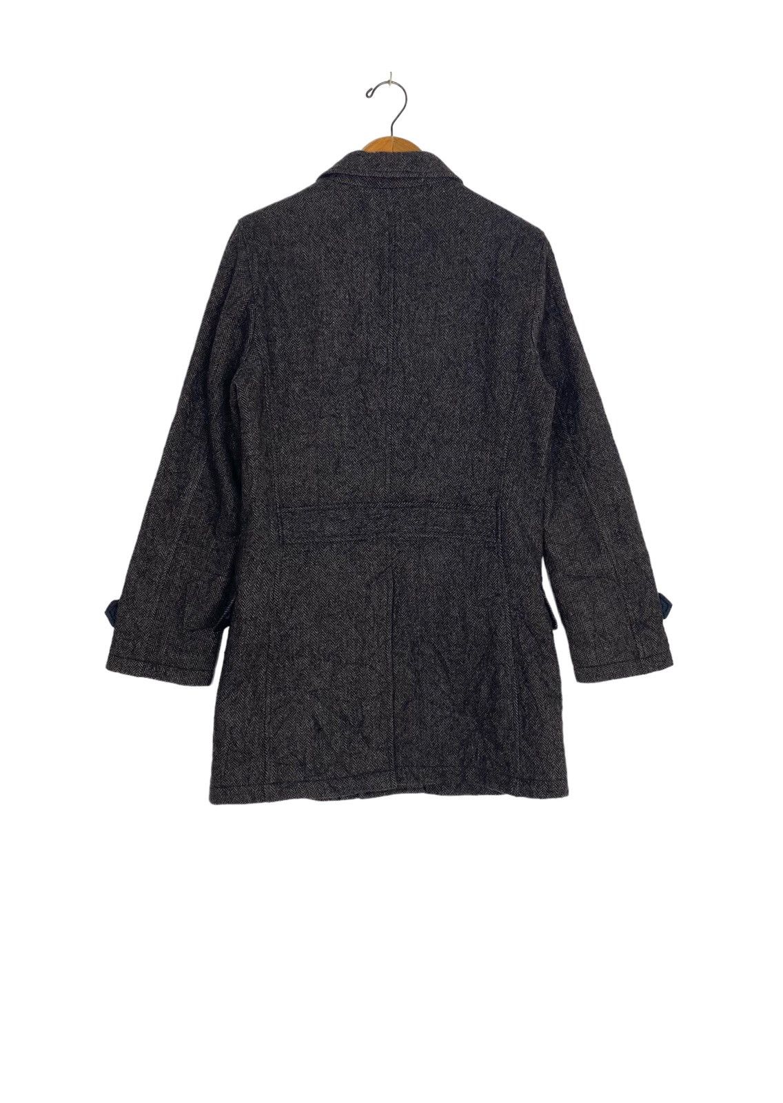 Japanese Brand Rare‼️ Vintage Rupert Herringbone Wool Coat Made in Japan Size US S / EU 44-46 / 1 - 4 Thumbnail