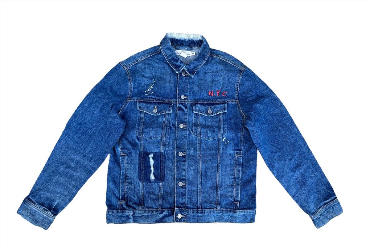 H&M × L.O.G.G. H&M trucker denim jacket Size US L / EU 52-54 / 3 - 3 Thumbnail
