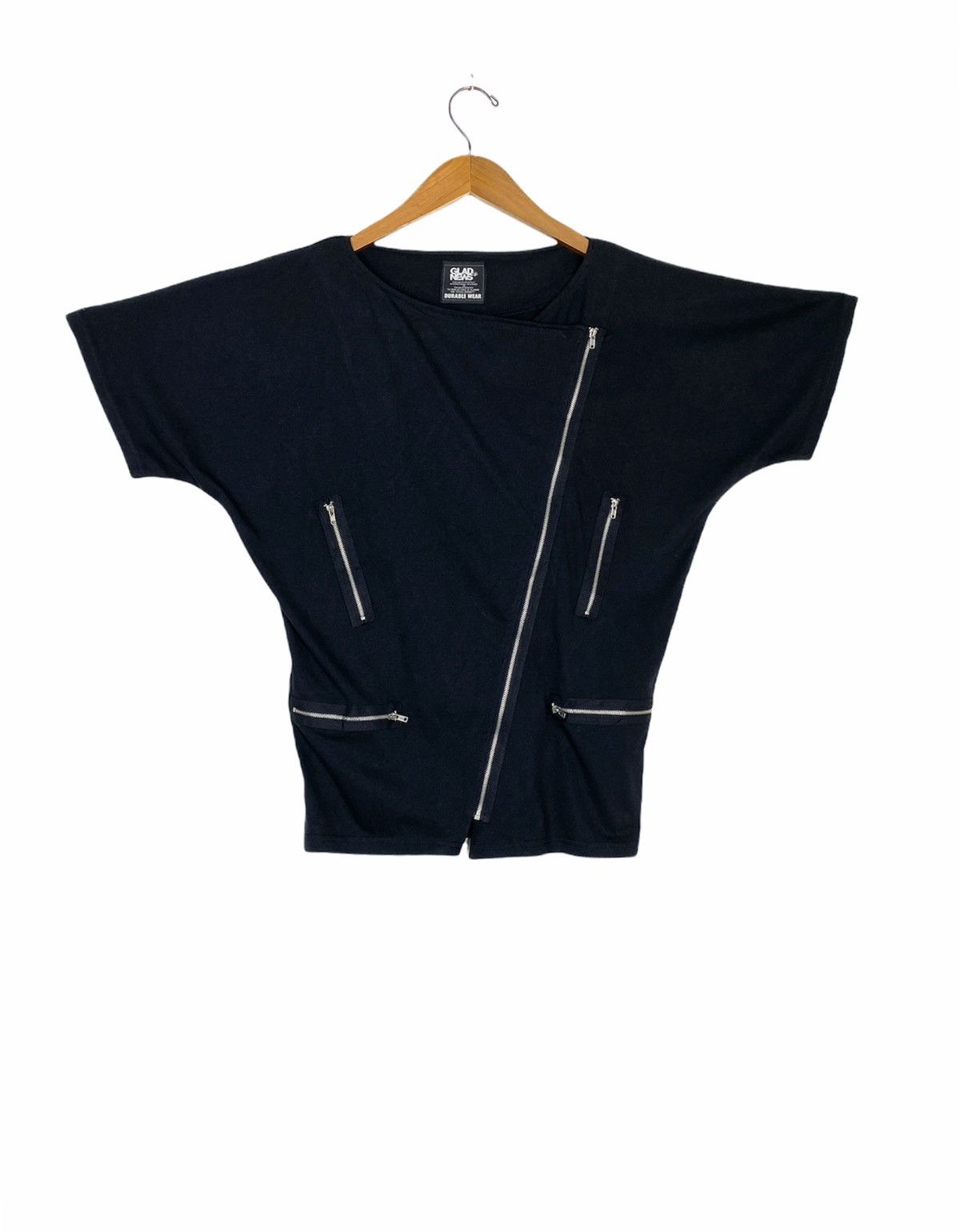 Japanese Brand Rare‼️ Glad News Shirt Gothic/Punk Fashion (Women Size) Size ONE SIZE - 1 Thumbnail