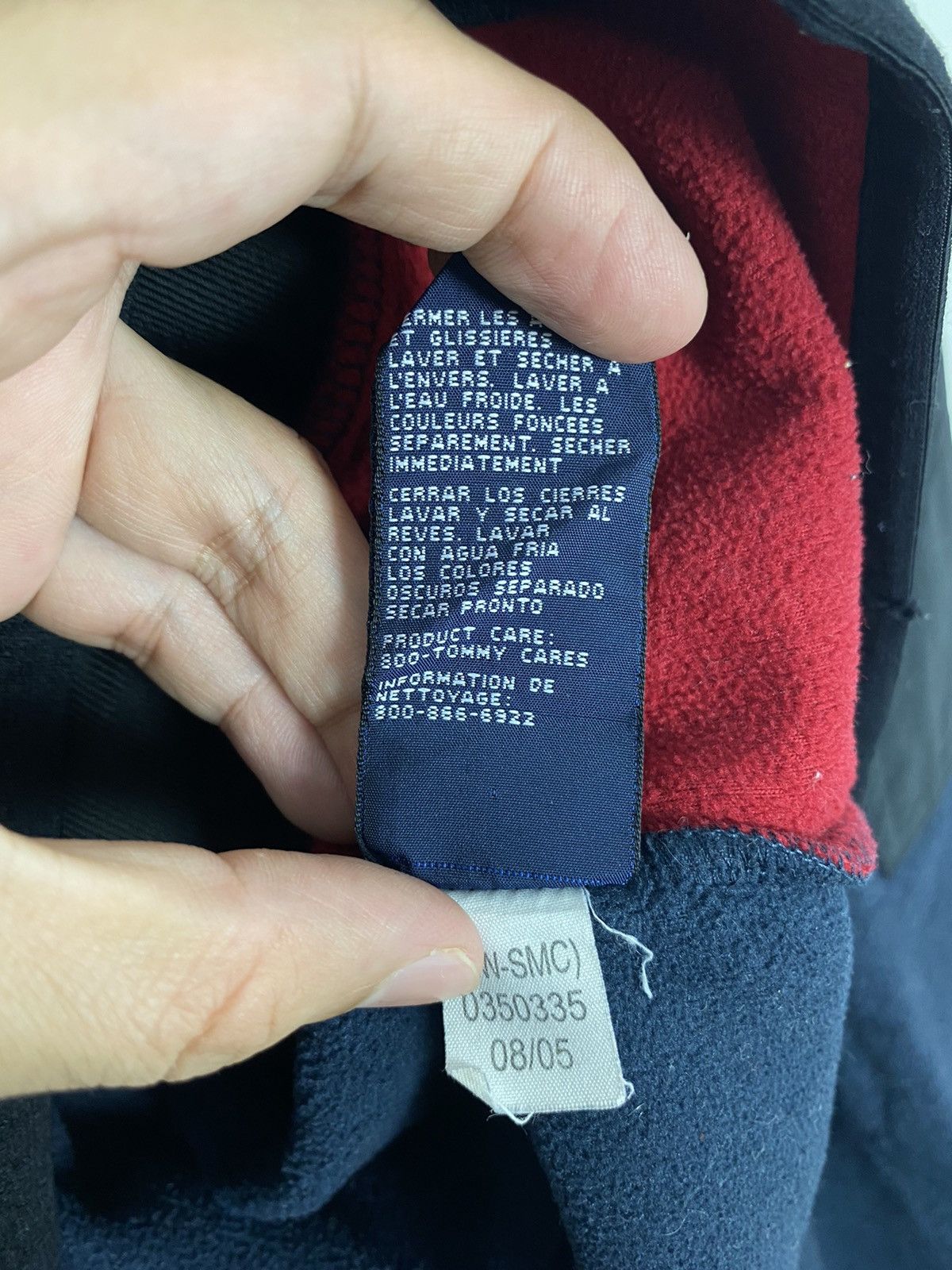 Tommy Hilfiger Rare‼️ Vintage Tommy Hilfiger Cold Stop Fleece Small Logo Size US XXL / EU 58 / 5 - 5 Thumbnail