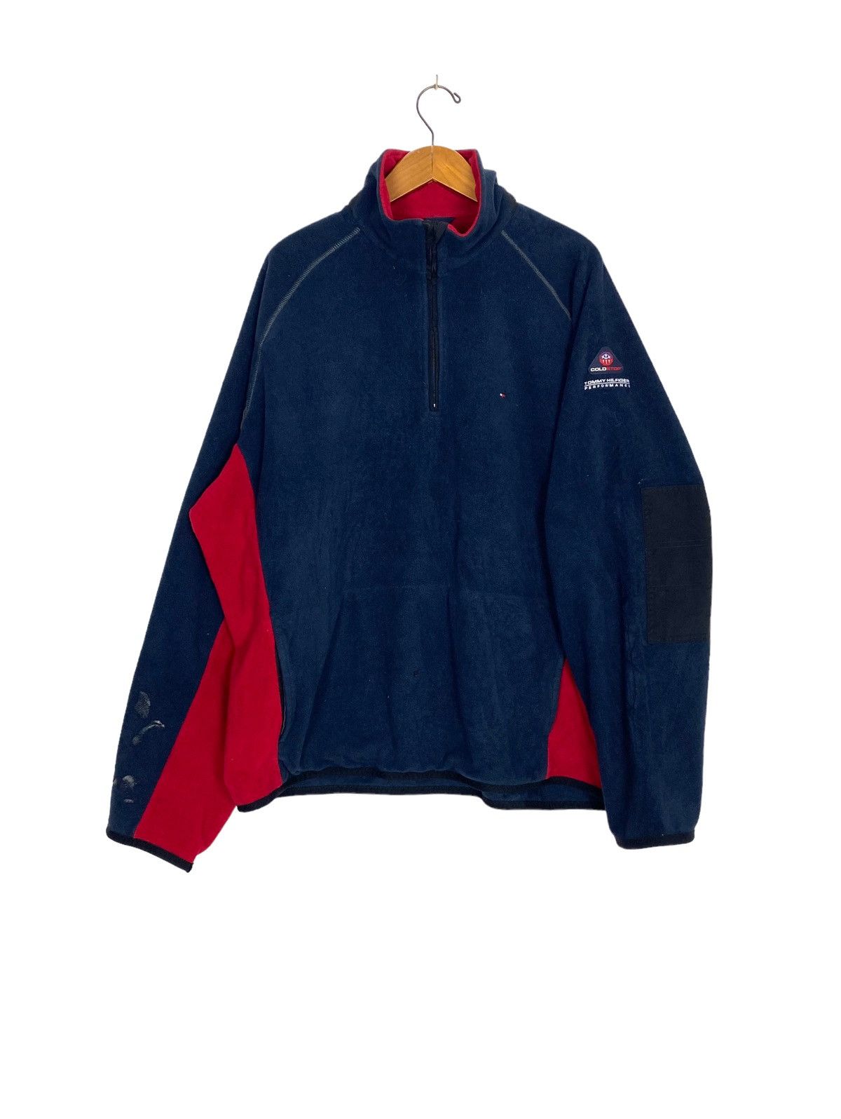 Tommy Hilfiger Rare‼️ Vintage Tommy Hilfiger Cold Stop Fleece Small Logo Size US XXL / EU 58 / 5 - 1 Thumbnail