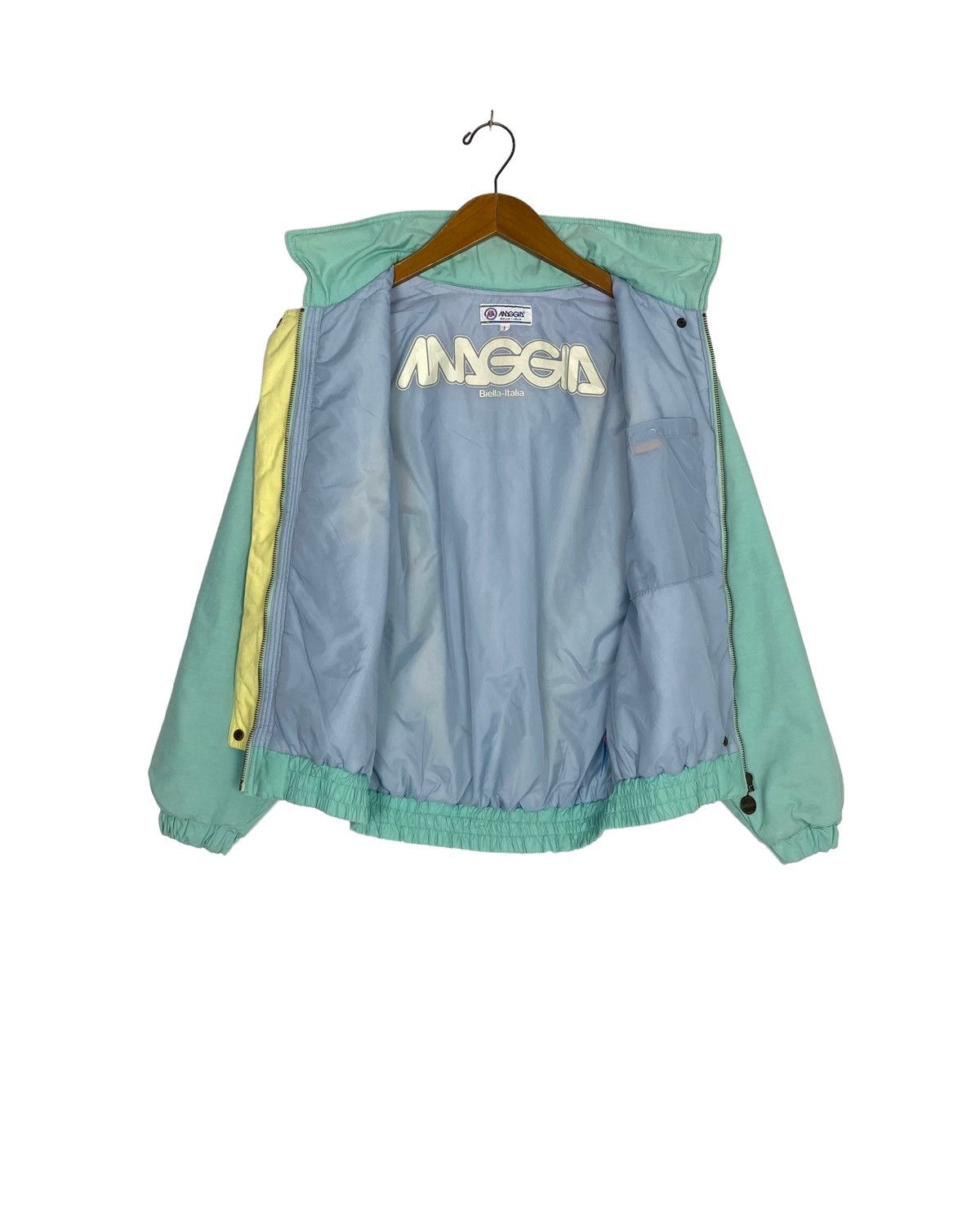 Japanese Brand Rare‼️ Vintage Maglificio Maggia Biella Tennis Bomber Jacket Size M / US 6-8 / IT 42-44 - 3 Thumbnail