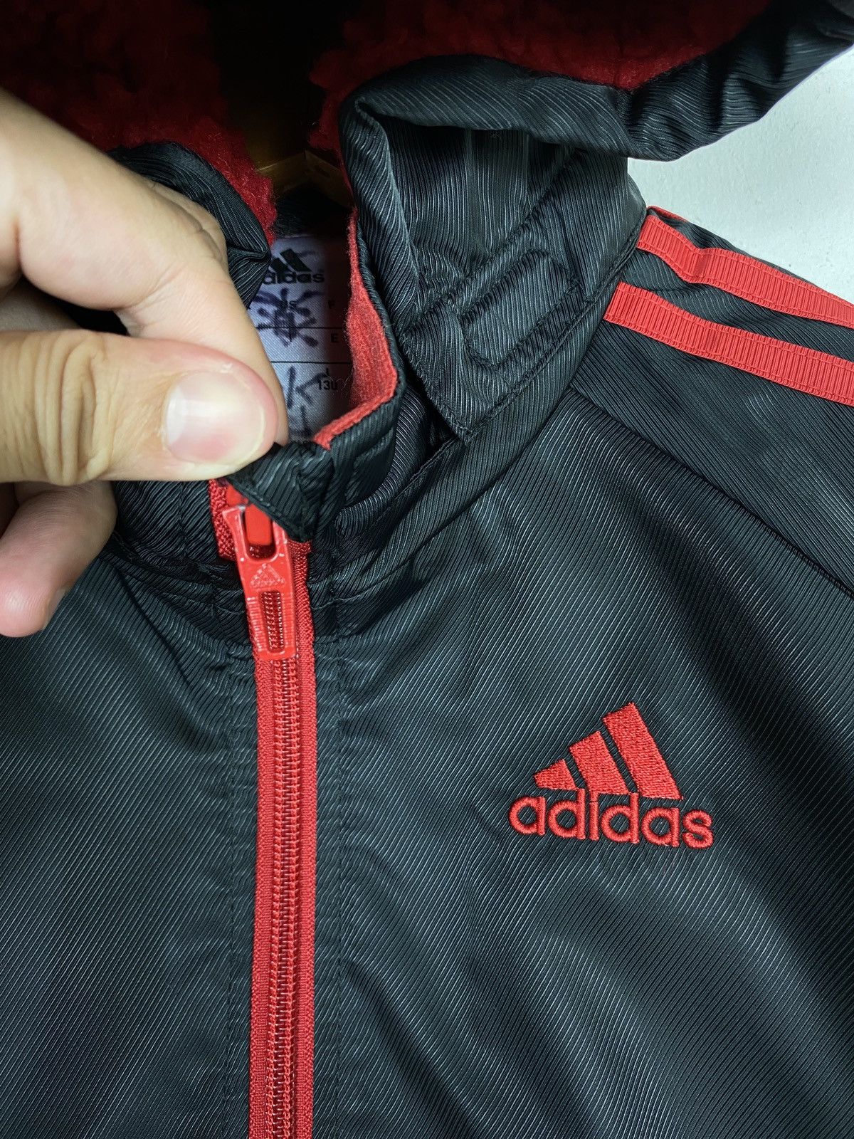 Adidas Rare‼️ Adidas Hoodie Parka winter Big Logo Youth Size Size US M / EU 48-50 / 2 - 5 Thumbnail
