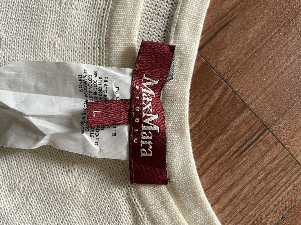 Max Mara MaxMara Knitted Top Size L / US 10 / IT 46 - 3 Thumbnail