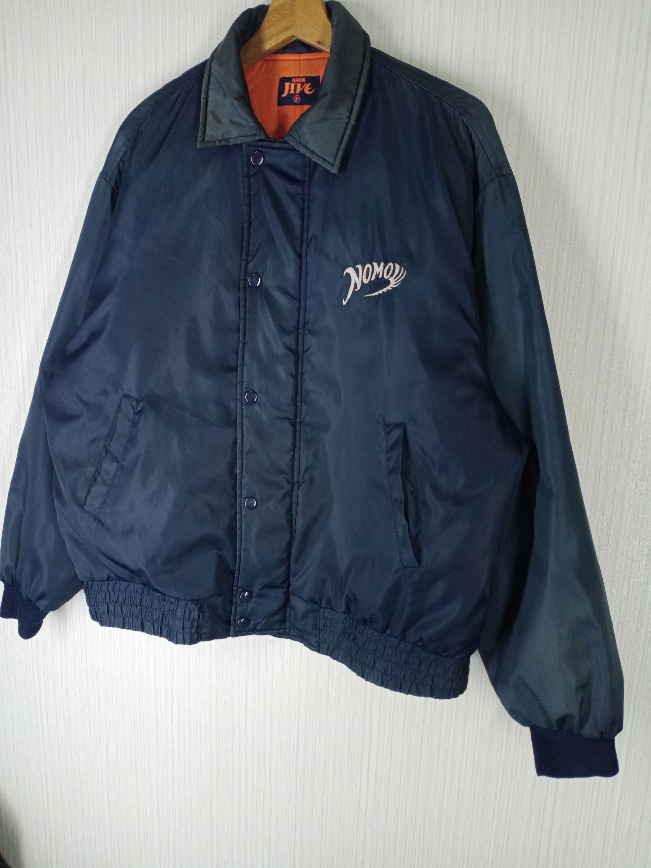 Japanese Brand VINTAGE KIRIN JIVE NOMO BASEBALL TEAM VARSITY Size US L / EU 52-54 / 3 - 5 Thumbnail