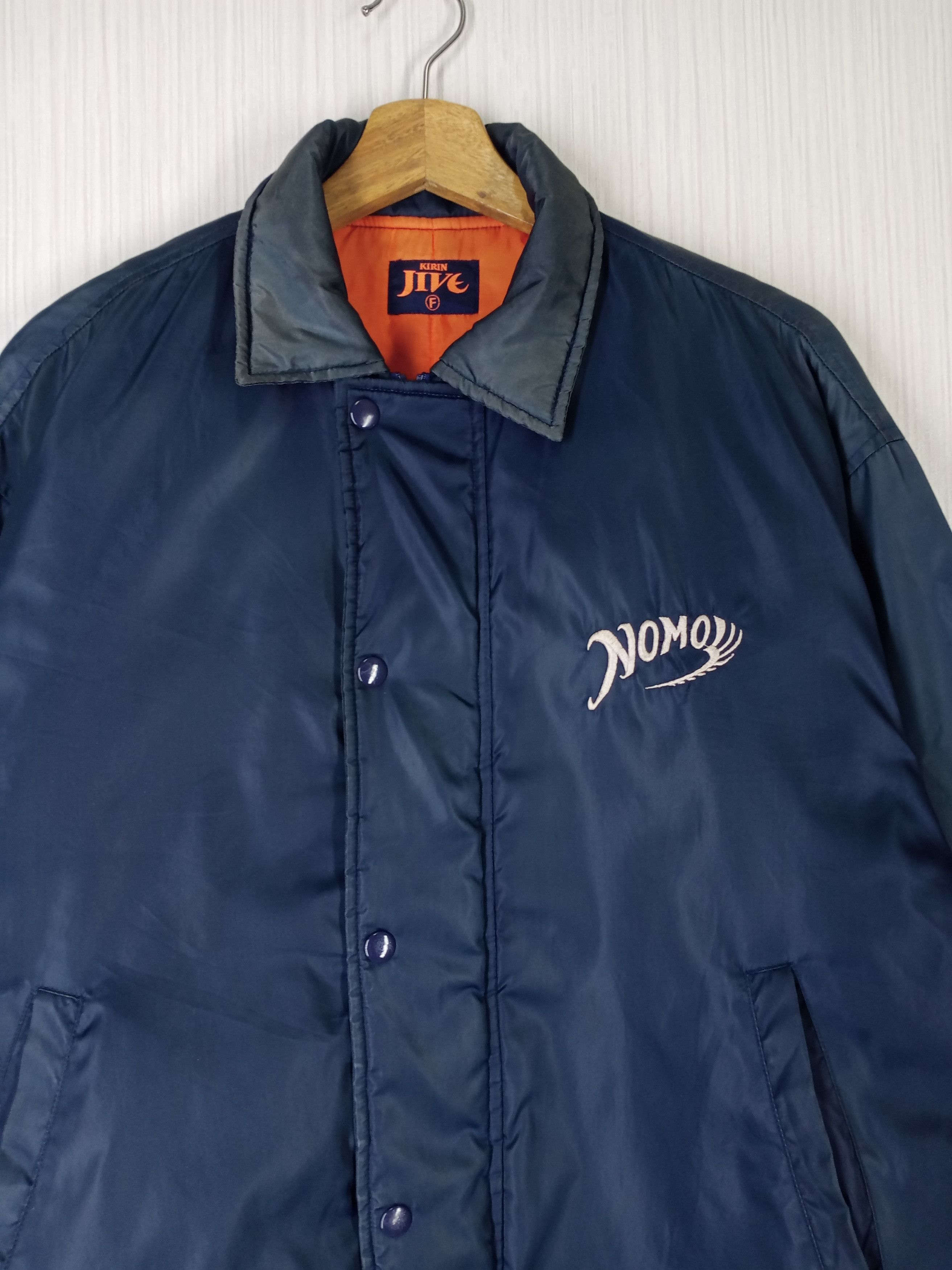 Japanese Brand VINTAGE KIRIN JIVE NOMO BASEBALL TEAM VARSITY Size US L / EU 52-54 / 3 - 4 Thumbnail