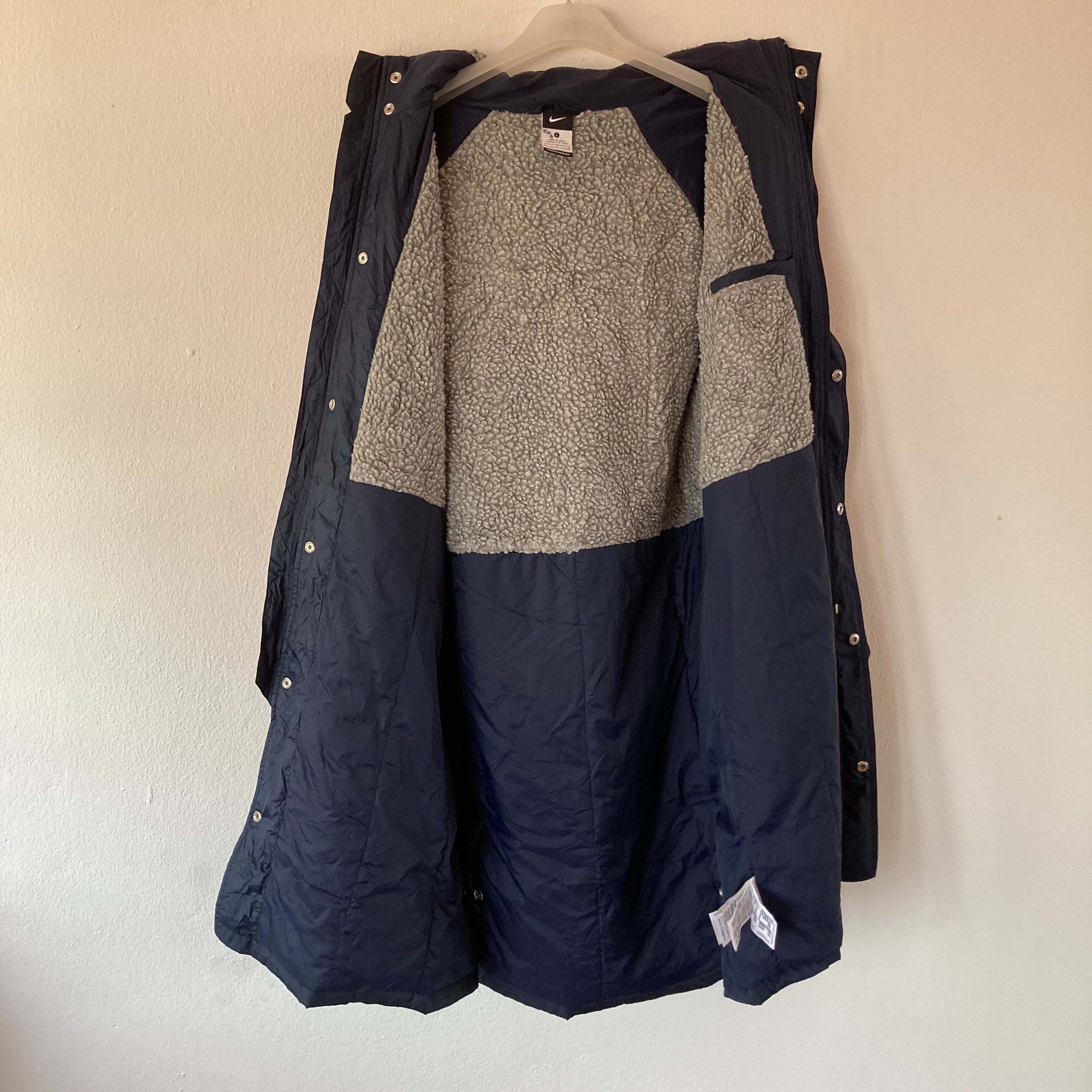 Nike 🔥LAST PRICE🔥 NIKE SWOOSH LONG JACKET ADJUSTABLE HOODIE Size US L / EU 52-54 / 3 - 11 Thumbnail