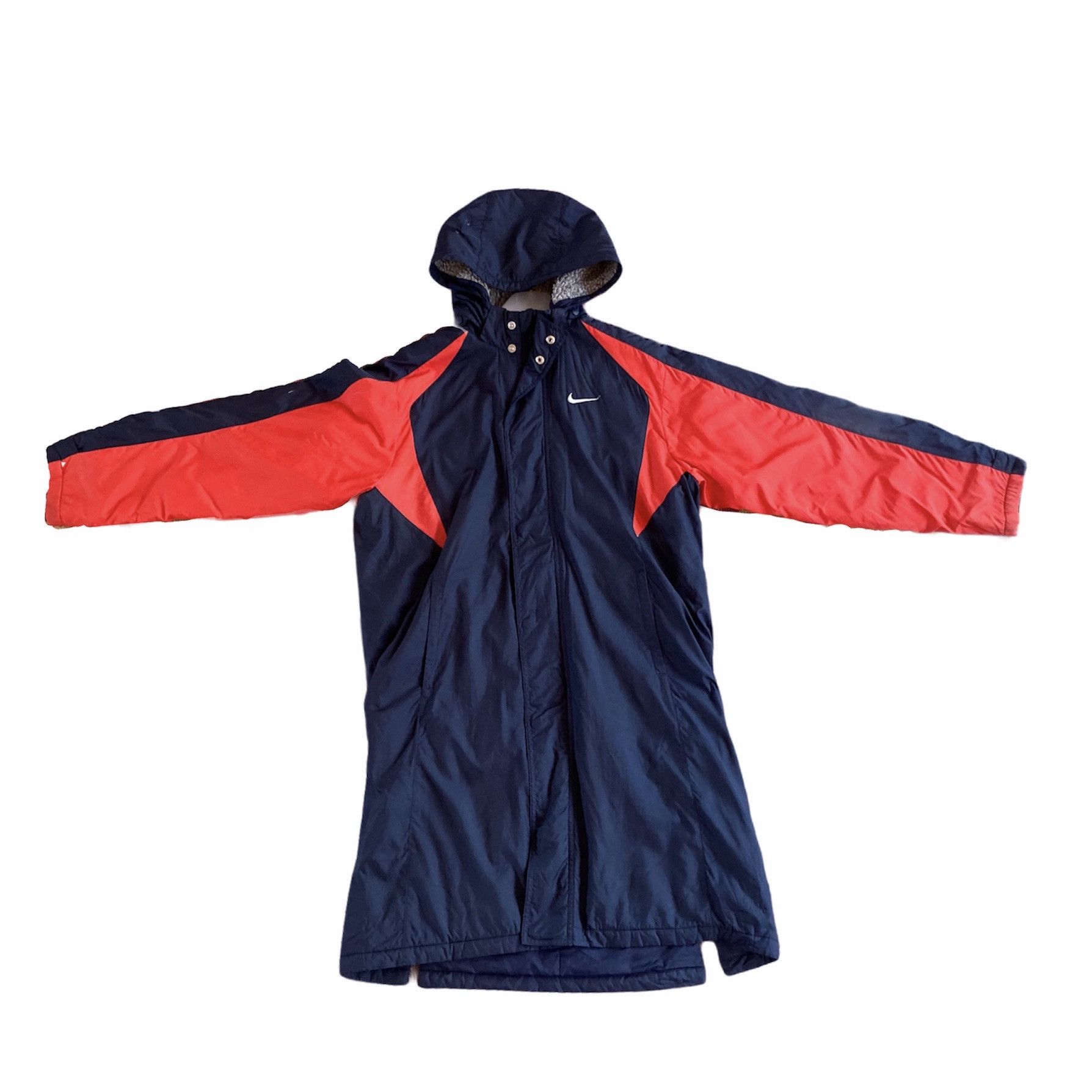 Nike 🔥LAST PRICE🔥 NIKE SWOOSH LONG JACKET ADJUSTABLE HOODIE Size US L / EU 52-54 / 3 - 1 Thumbnail
