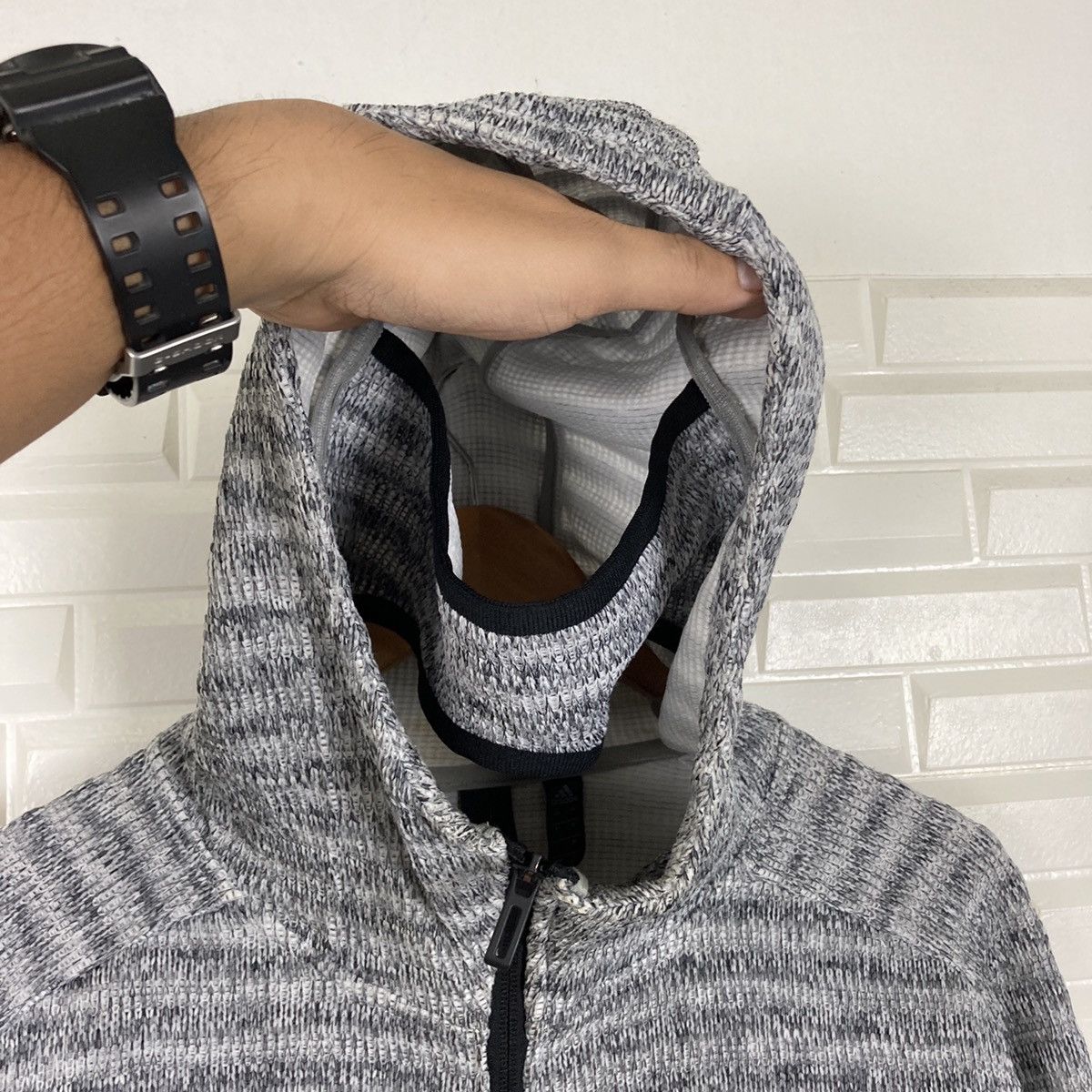 Adidas Adidas Knitwear Sweater Hoodie Size US M / EU 48-50 / 2 - 11 Thumbnail