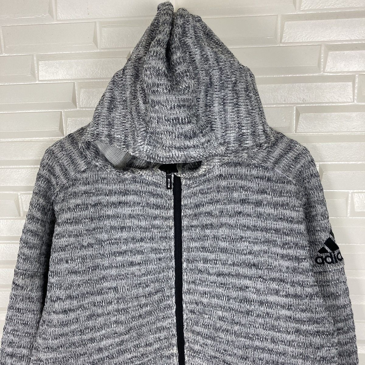 Adidas Adidas Knitwear Sweater Hoodie Size US M / EU 48-50 / 2 - 4 Thumbnail