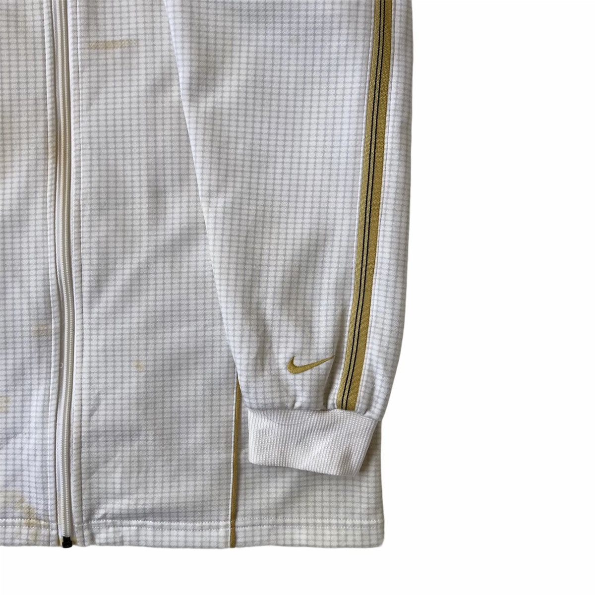 Nike 🔥LAST PRICE🔥 Vintage Nike Tracking Jacket Yellow Stripes Size US M / EU 48-50 / 2 - 3 Thumbnail
