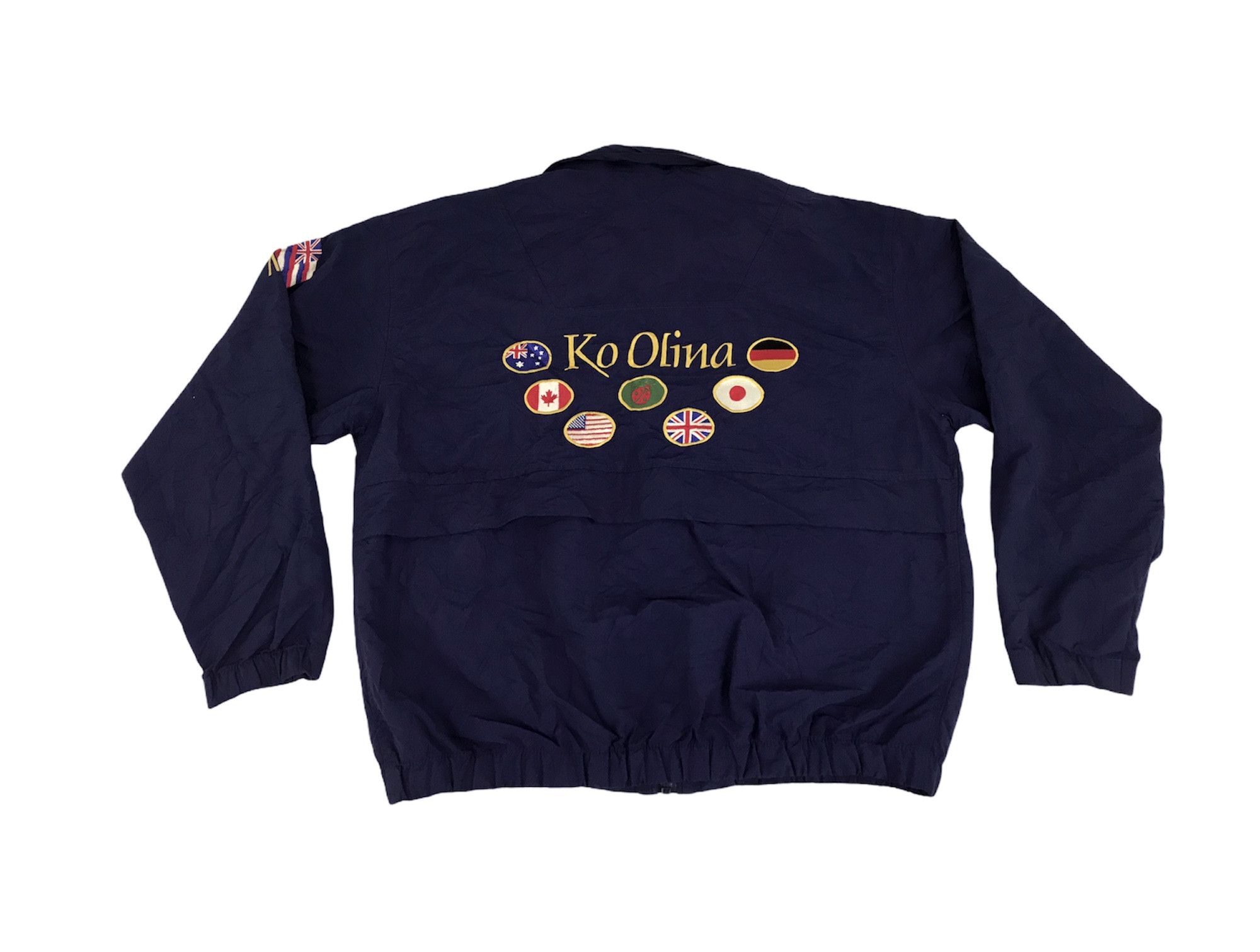 Japanese Brand Vintage Ko Olina Honolulu Hawaii Many Country Competition Size US M / EU 48-50 / 2 - 2 Thumbnail