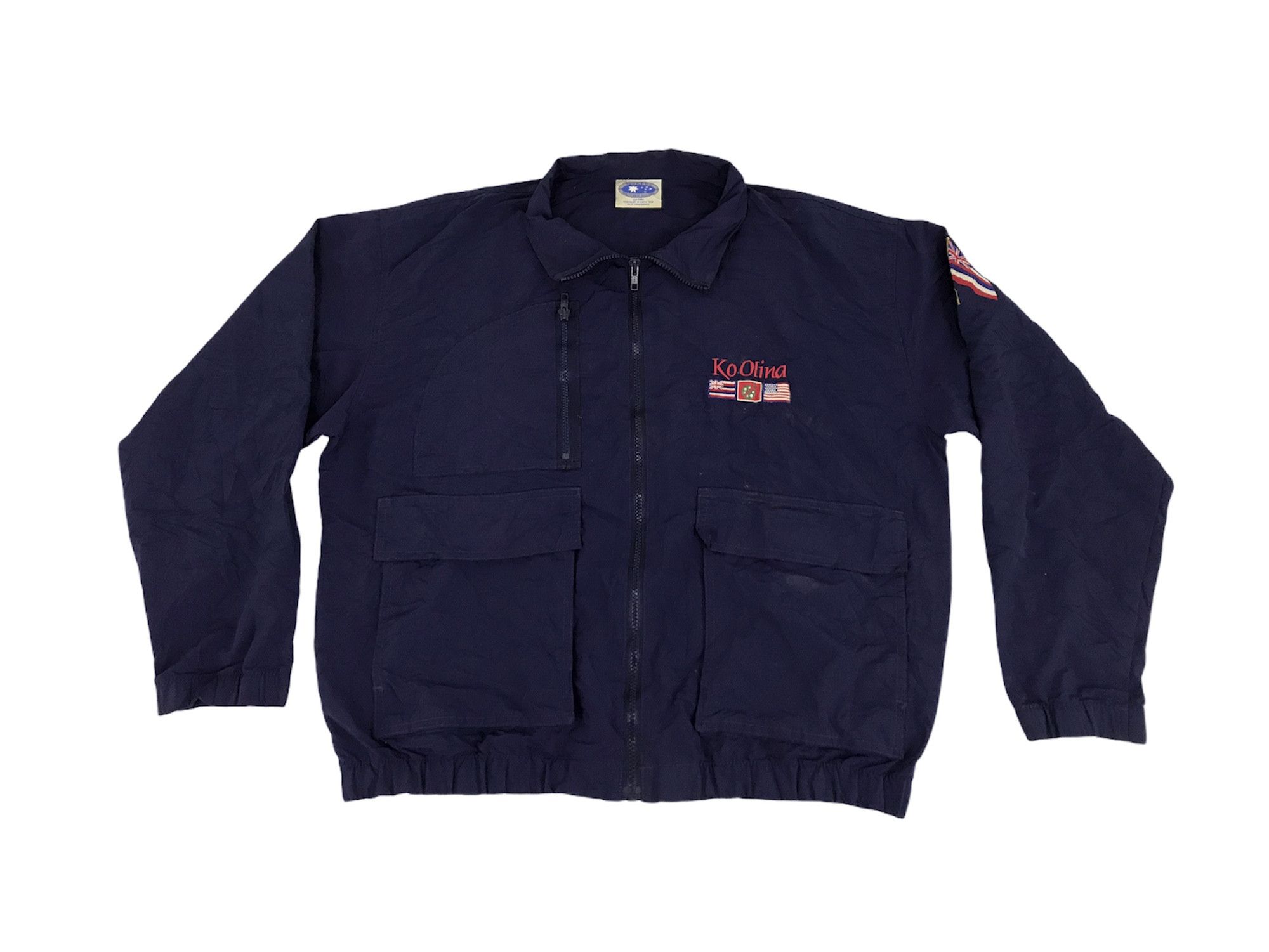 Japanese Brand Vintage Ko Olina Honolulu Hawaii Many Country Competition Size US M / EU 48-50 / 2 - 1 Thumbnail