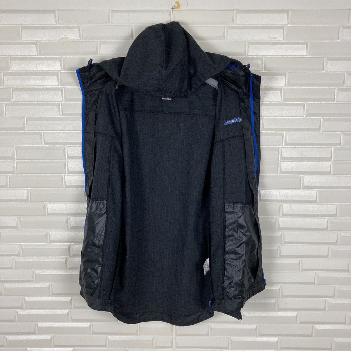 Adidas Adidas Neo Label Blue Stripes Jacket Hooded Size US M / EU 48-50 / 2 - 16 Thumbnail
