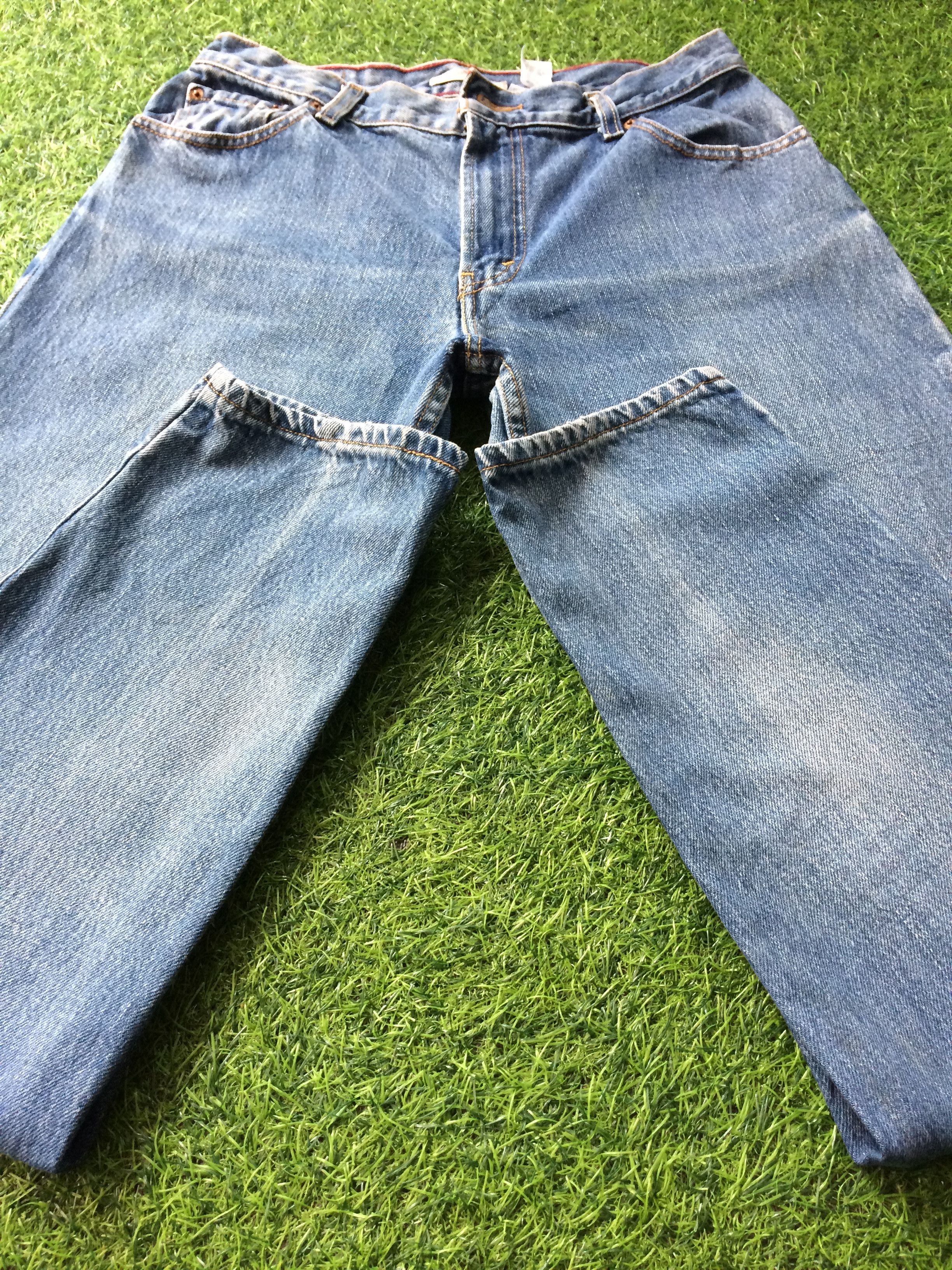 Levi's × Vintage Levis 550 Jeans Light Wash Mom Jeans #B-795 Size 31" - 5 Thumbnail