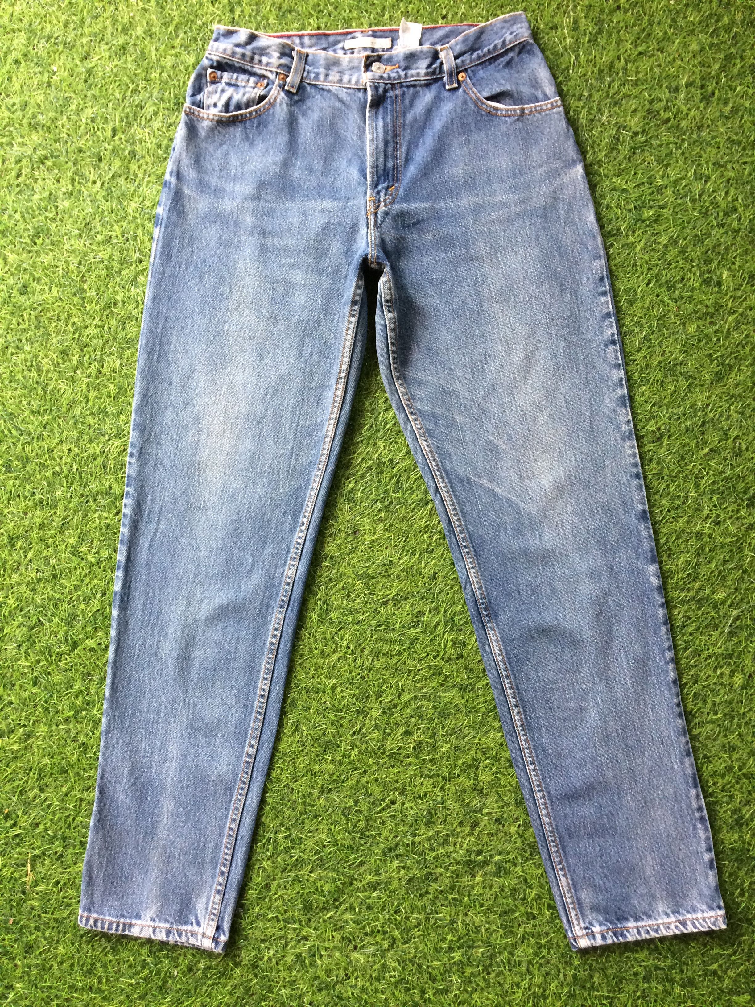 Levi's × Vintage Levis 550 Jeans Light Wash Mom Jeans #B-795 Size 31" - 1 Thumbnail