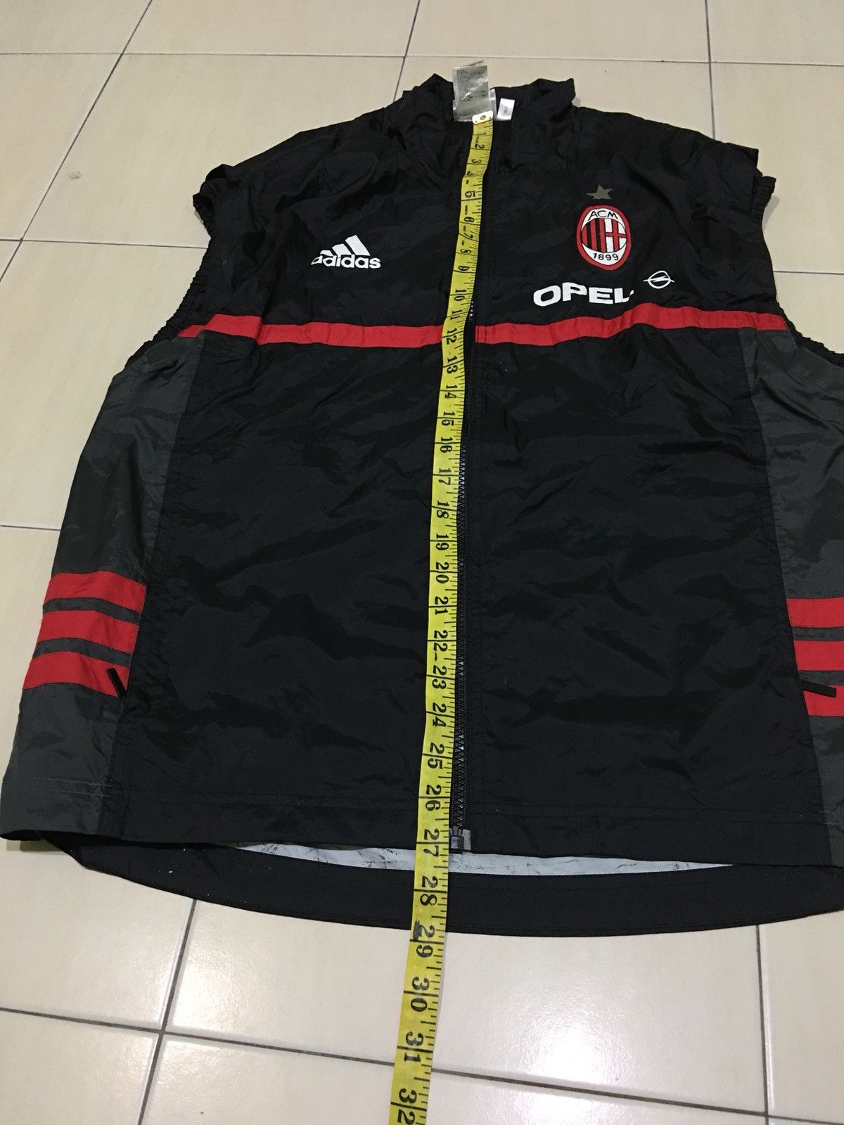 Adidas Adidas Ac Milan Opel Football Soccer Vest Size US M / EU 48-50 / 2 - 13 Thumbnail