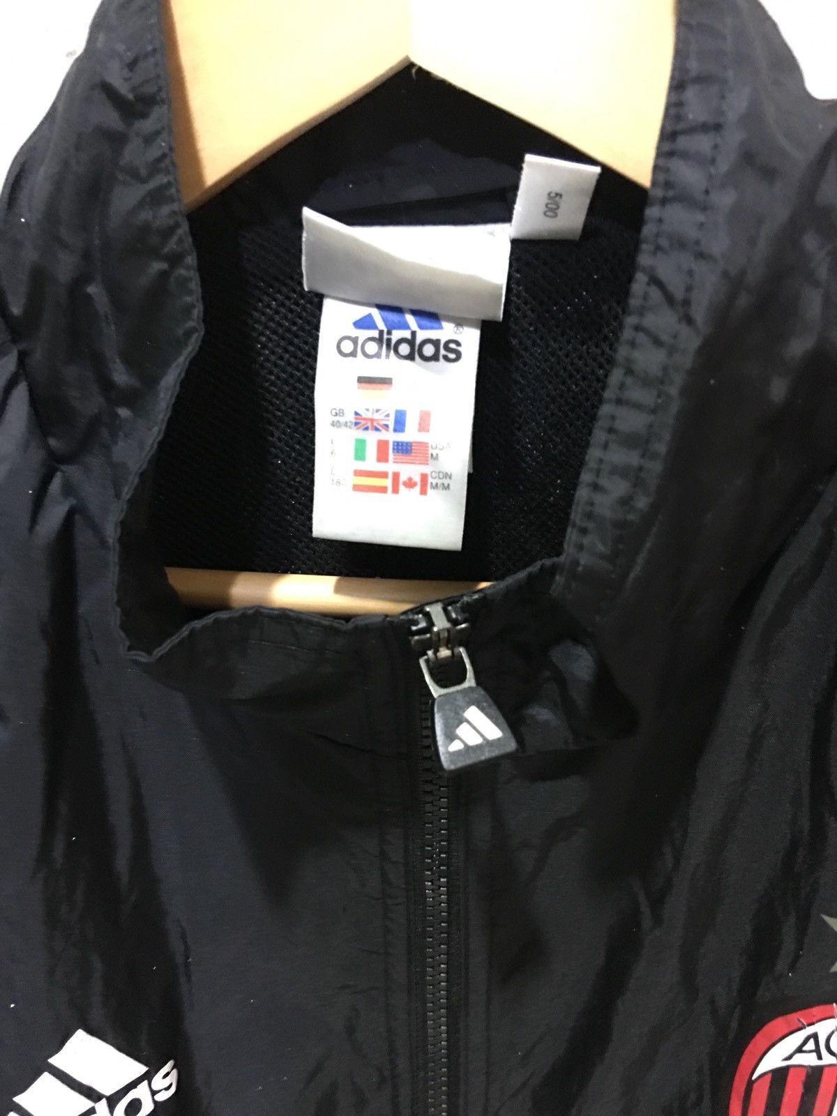 Adidas Adidas Ac Milan Opel Football Soccer Vest Size US M / EU 48-50 / 2 - 3 Thumbnail