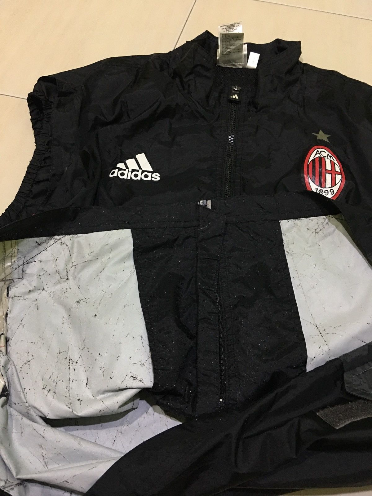 Adidas Adidas Ac Milan Opel Football Soccer Vest Size US M / EU 48-50 / 2 - 8 Thumbnail