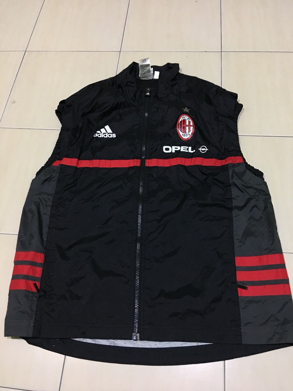 Adidas Adidas Ac Milan Opel Football Soccer Vest Size US M / EU 48-50 / 2 - 10 Thumbnail