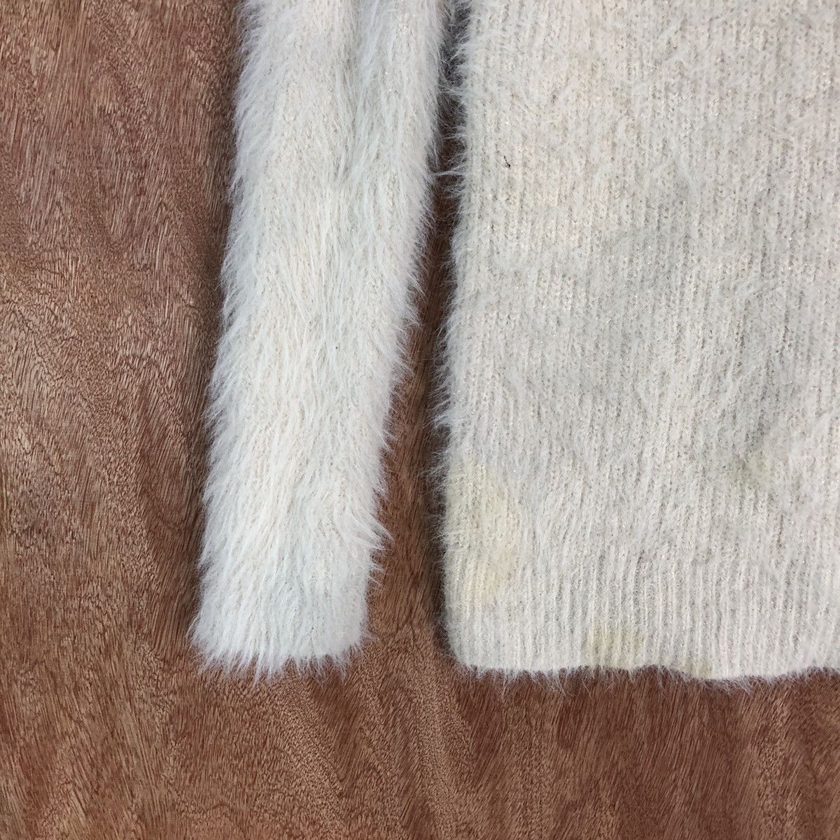 Homespun Knitwear Opaque Clip Shag Shaggy Fur Mohair Knitwear#6721 Size S / US 4 / IT 40 - 4 Thumbnail