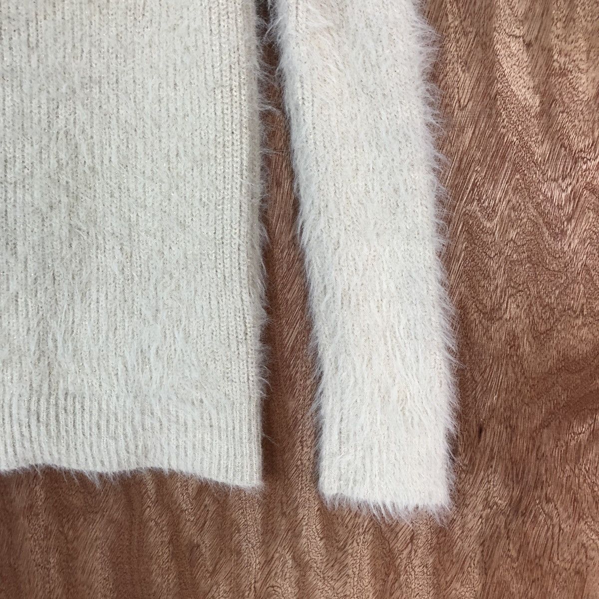 Homespun Knitwear Opaque Clip Shag Shaggy Fur Mohair Knitwear#6721 Size S / US 4 / IT 40 - 5 Thumbnail