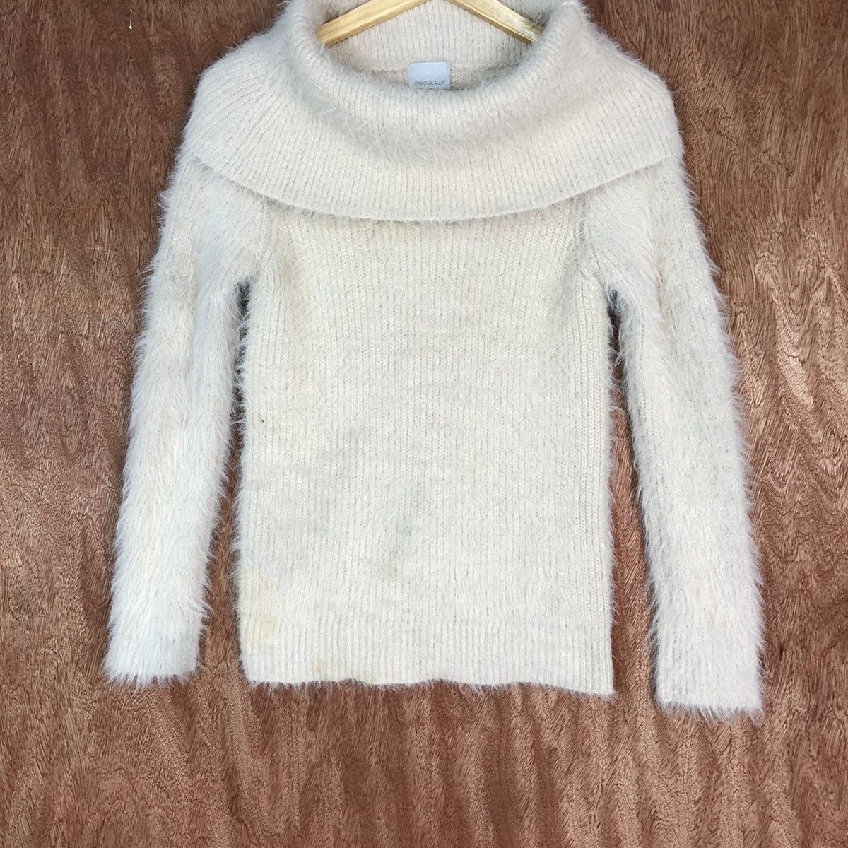 Homespun Knitwear Opaque Clip Shag Shaggy Fur Mohair Knitwear#6721 Size S / US 4 / IT 40 - 3 Thumbnail