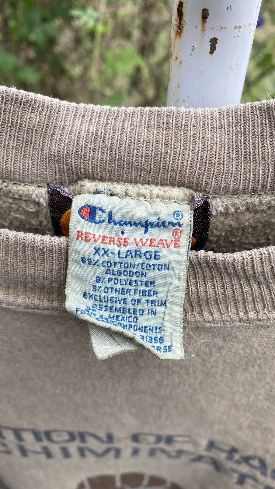 Champion × Vintage Vintage CHAMPION X MSGR X GOD LimitedEdition Sweatshirt Size US XXL / EU 58 / 5 - 5 Thumbnail