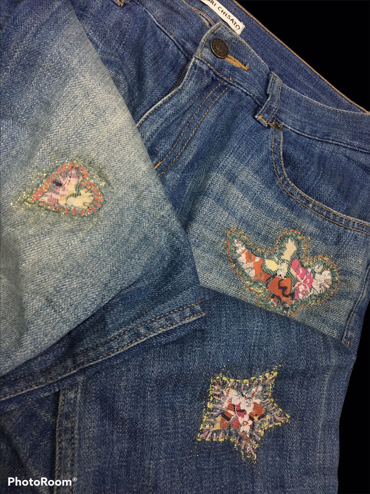 Issey Miyake × Tsumori Chisato Tsumori chisato custom patches sashiko Size US 30 / EU 46 - 1 Thumbnail