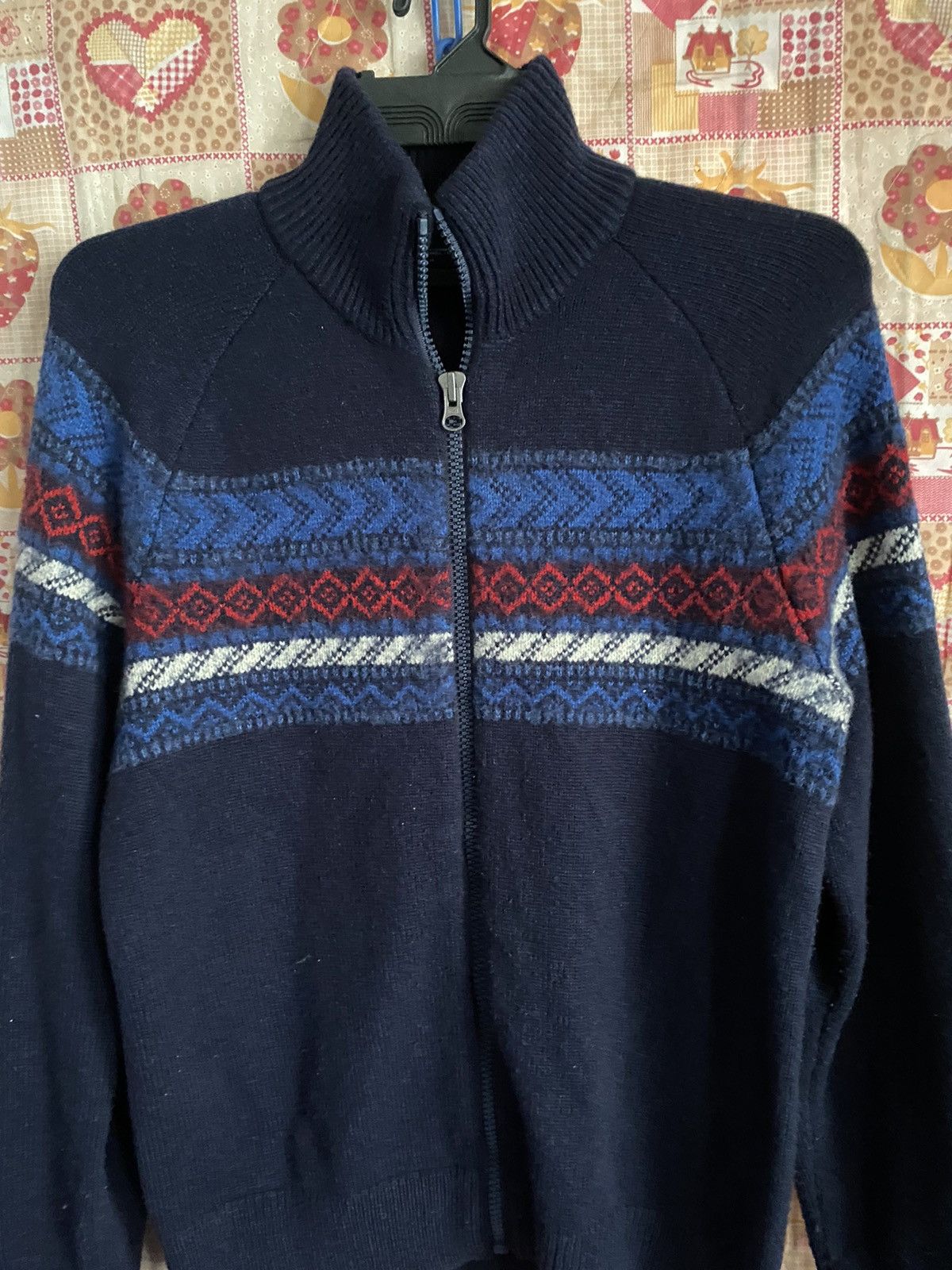 Gap Gap Lambs Wool Navajo Sweater Knitwear Size US M / EU 48-50 / 2 - 2 Thumbnail