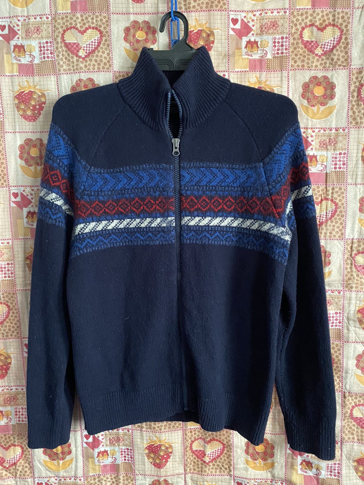 Gap Gap Lambs Wool Navajo Sweater Knitwear Size US M / EU 48-50 / 2 - 1 Thumbnail
