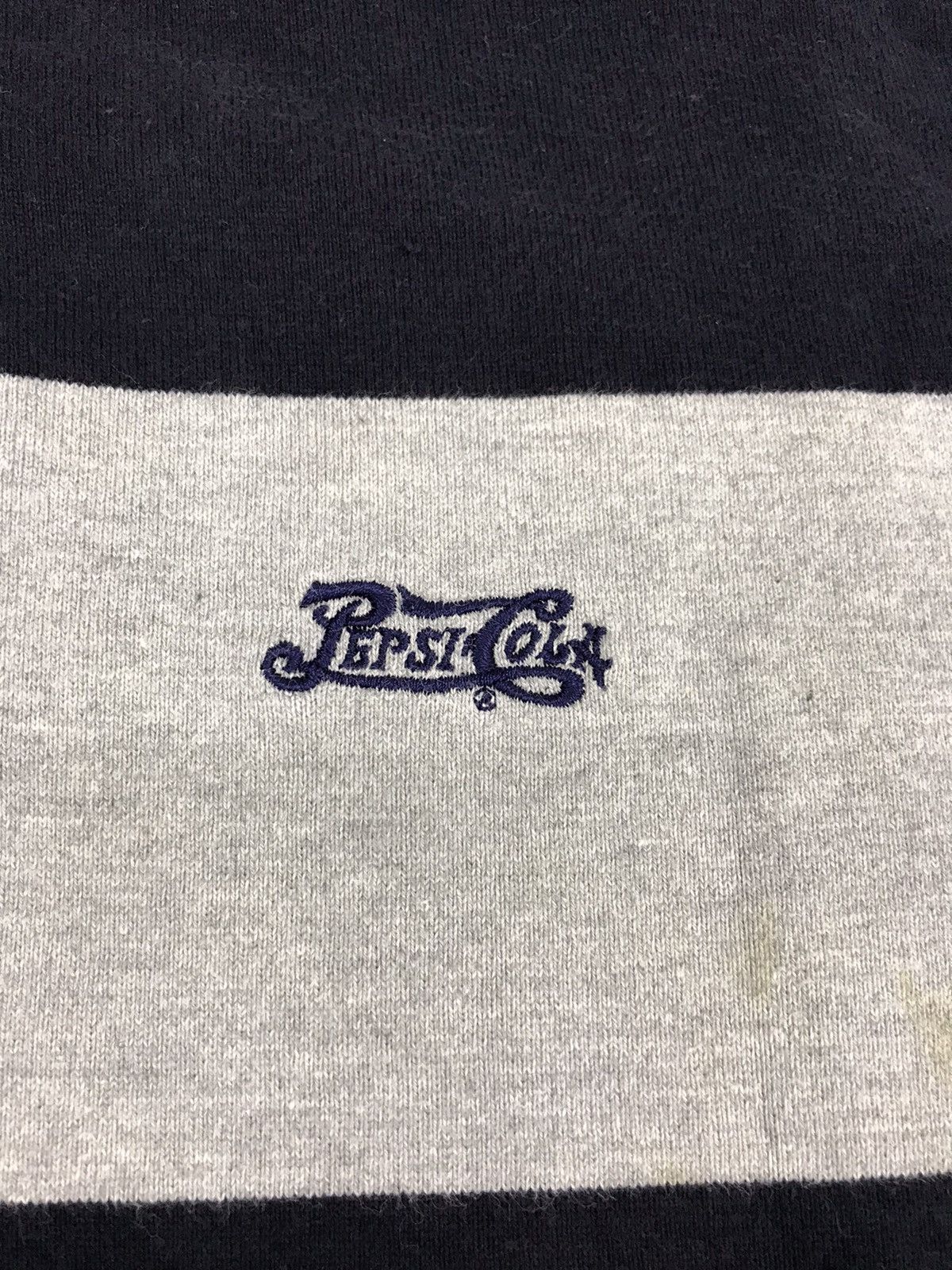 Pepsi Vintage Pepsi Cola Rugby Shirt Long Sleeve Striped Size US M / EU 48-50 / 2 - 4 Thumbnail