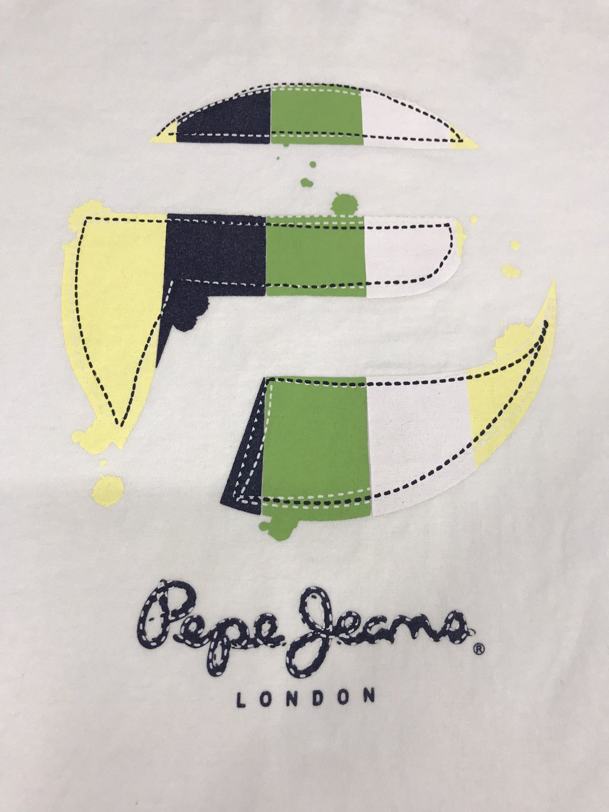 Pepe Jeans Pepe Jeans London Embroidery Art Tee Size US L / EU 52-54 / 3 - 2 Thumbnail