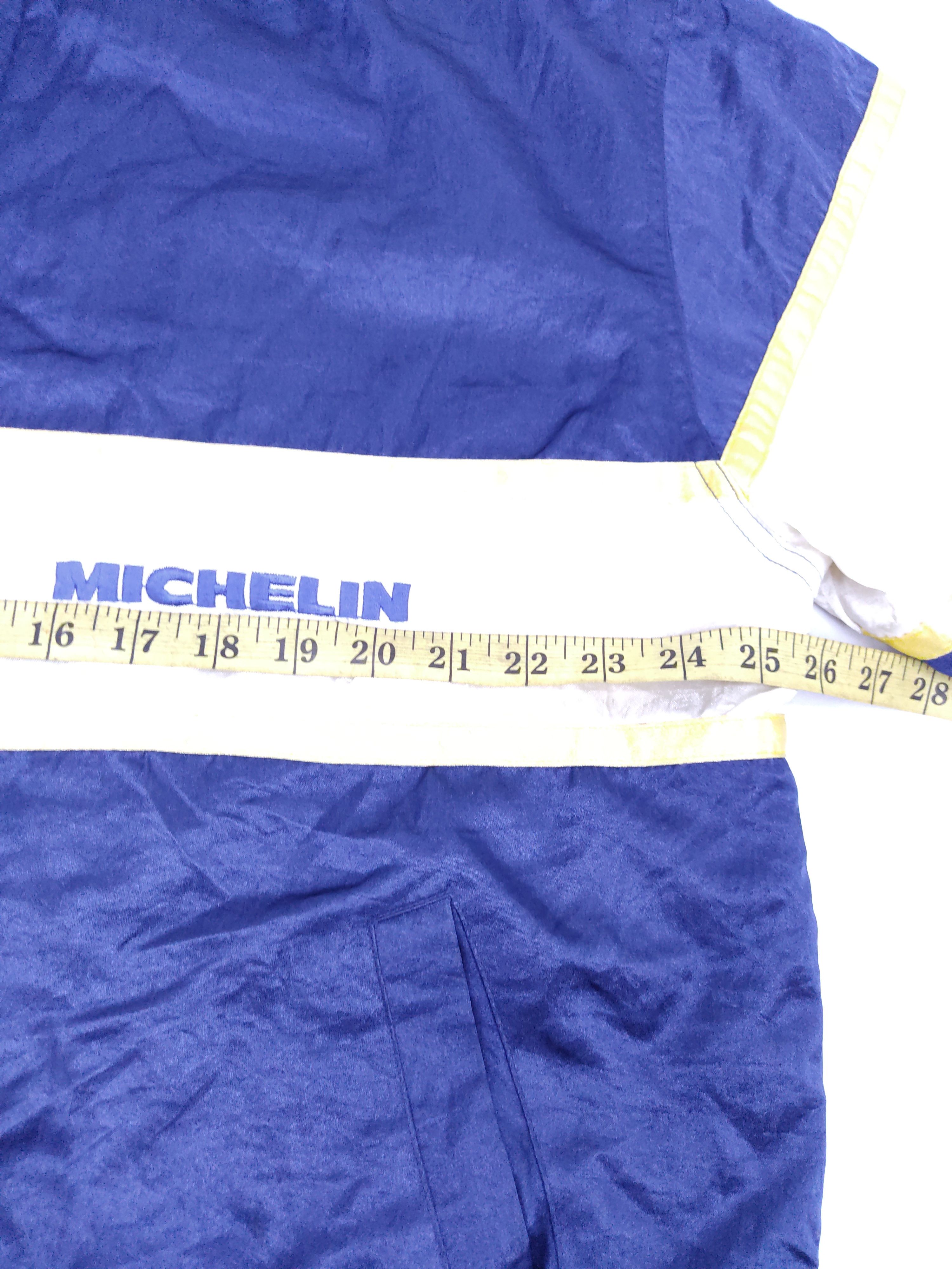 Vintage Michelin Jacket Windbreaker Satin Light Zipper Button Size US XL / EU 56 / 4 - 5 Thumbnail