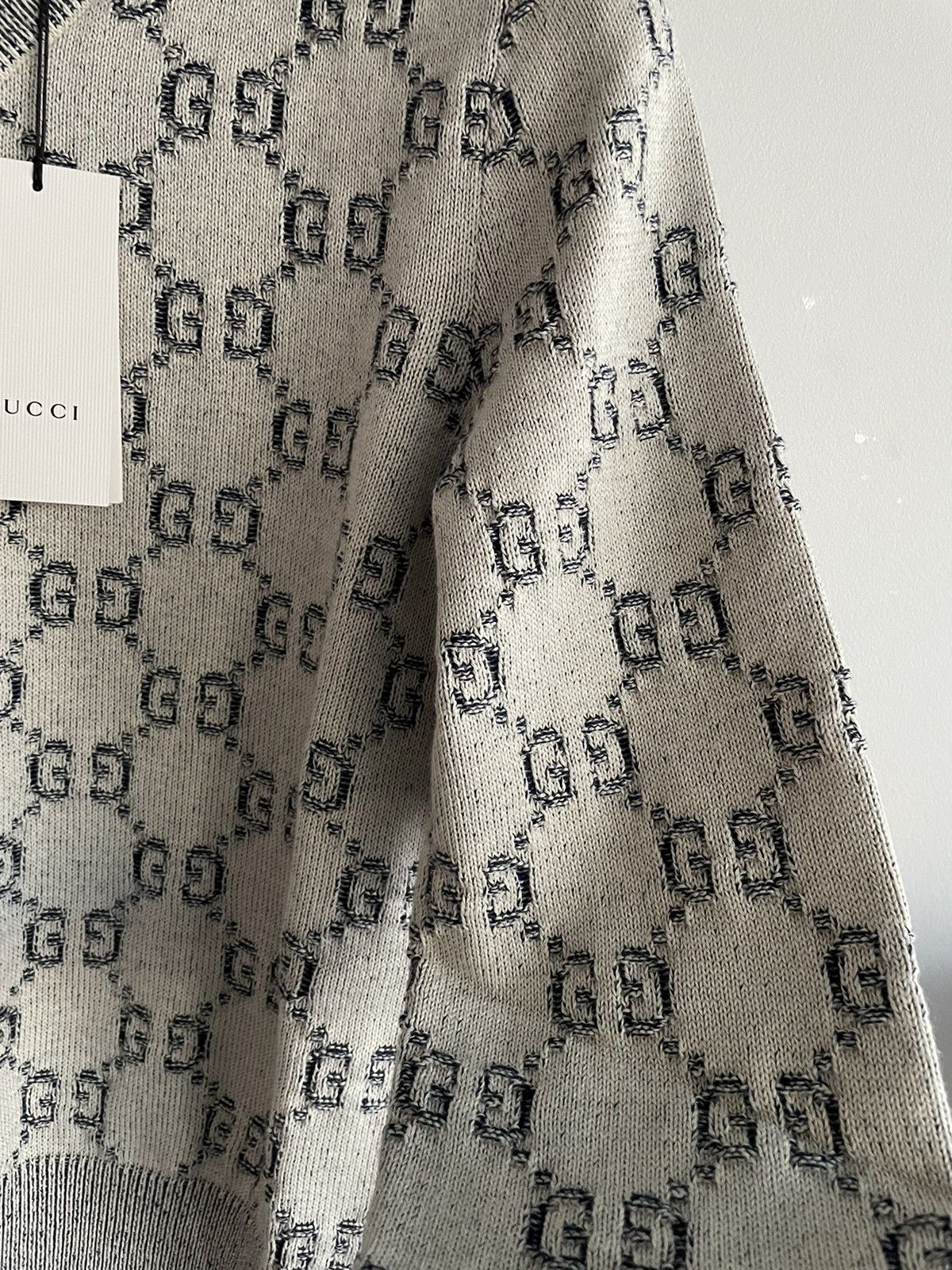Gucci Rare Limited Edition Brand NEW GG Monogram Runway Sweater Size S / US 4 / IT 40 - 6 Thumbnail