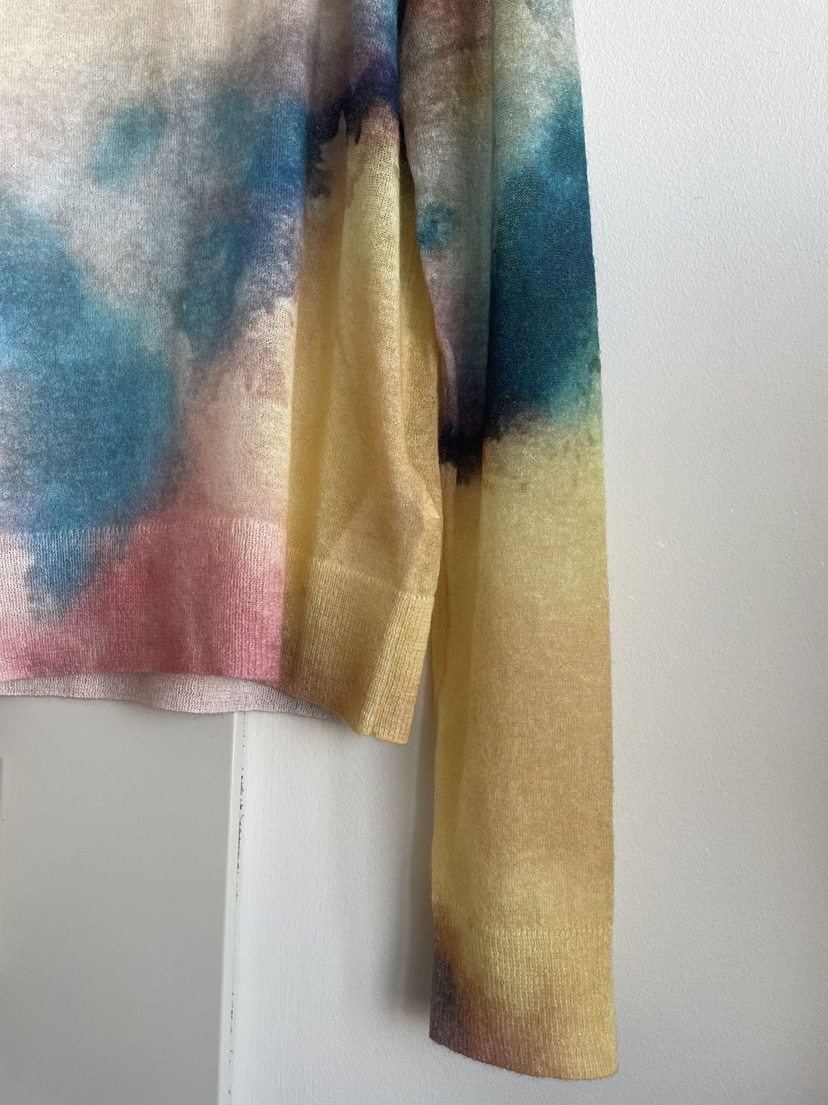 Hedi Slimane × Saint Laurent Paris × Yves Saint Laurent RARE NEW Limited Edition Super Runway Watercolor Sweater Size US S / EU 44-46 / 1 - 16 Thumbnail