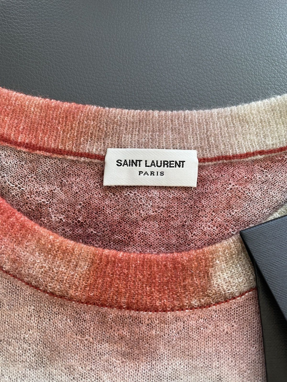 Hedi Slimane × Saint Laurent Paris × Yves Saint Laurent RARE NEW Limited Edition Super Runway Watercolor Sweater Size US S / EU 44-46 / 1 - 23 Thumbnail