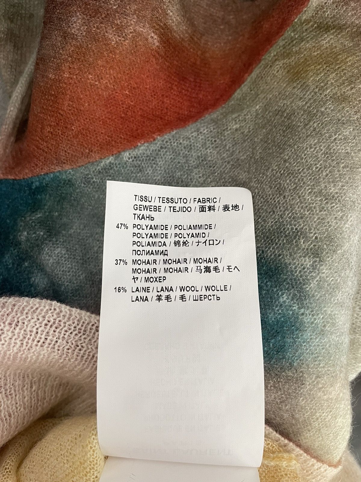Hedi Slimane × Saint Laurent Paris × Yves Saint Laurent RARE NEW Limited Edition Super Runway Watercolor Sweater Size US S / EU 44-46 / 1 - 11 Thumbnail