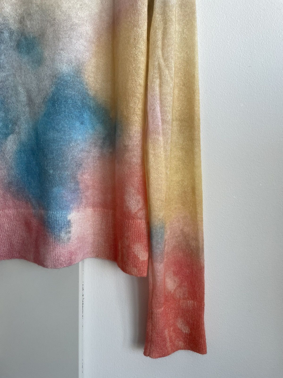 Hedi Slimane × Saint Laurent Paris × Yves Saint Laurent RARE NEW Limited Edition Super Runway Watercolor Sweater Size US S / EU 44-46 / 1 - 18 Thumbnail