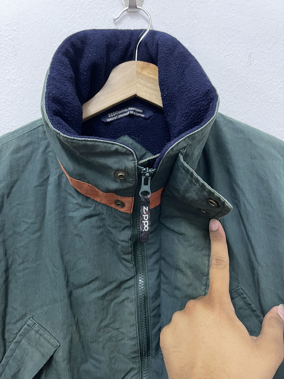 Japanese Brand × Vintage × Zippo Vintage Zippo America Classic Multi Pocket Zip Up Jacket Size US L / EU 52-54 / 3 - 7 Thumbnail