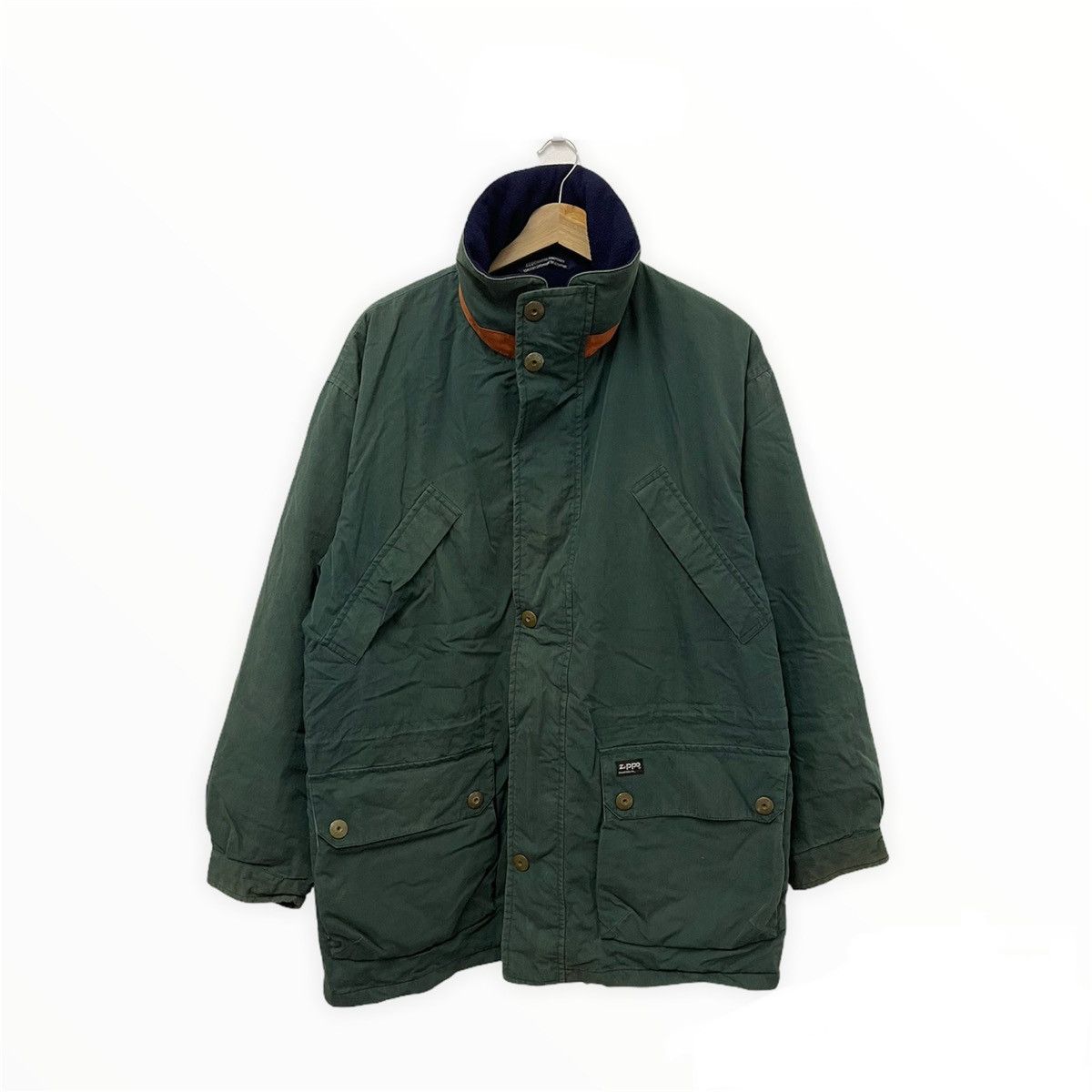 Japanese Brand × Vintage × Zippo Vintage Zippo America Classic Multi Pocket Zip Up Jacket Size US L / EU 52-54 / 3 - 1 Thumbnail