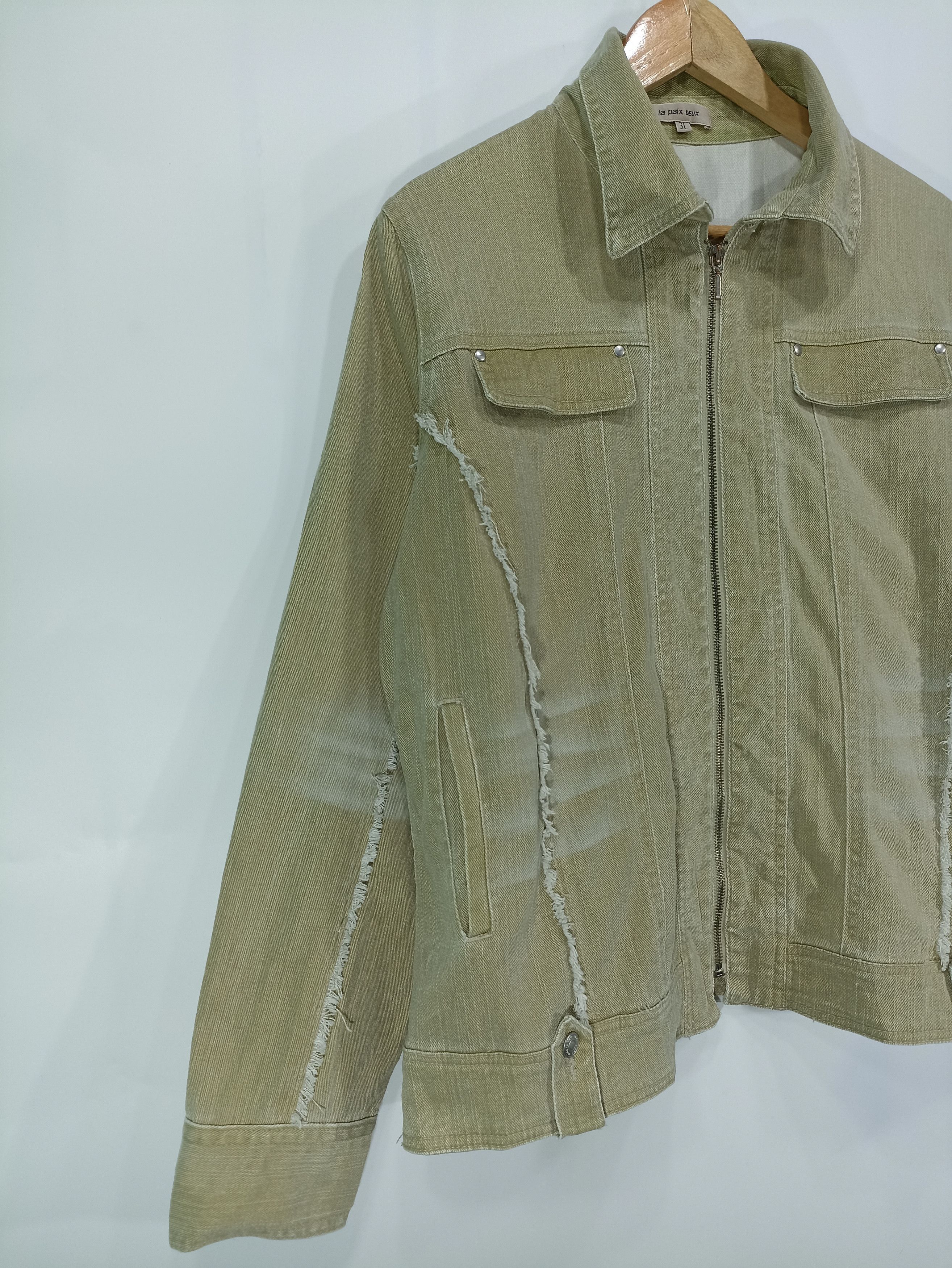 Japanese Brand × Vintage Vintage La Paix Deux Denim Jacket Size US M / EU 48-50 / 2 - 3 Thumbnail