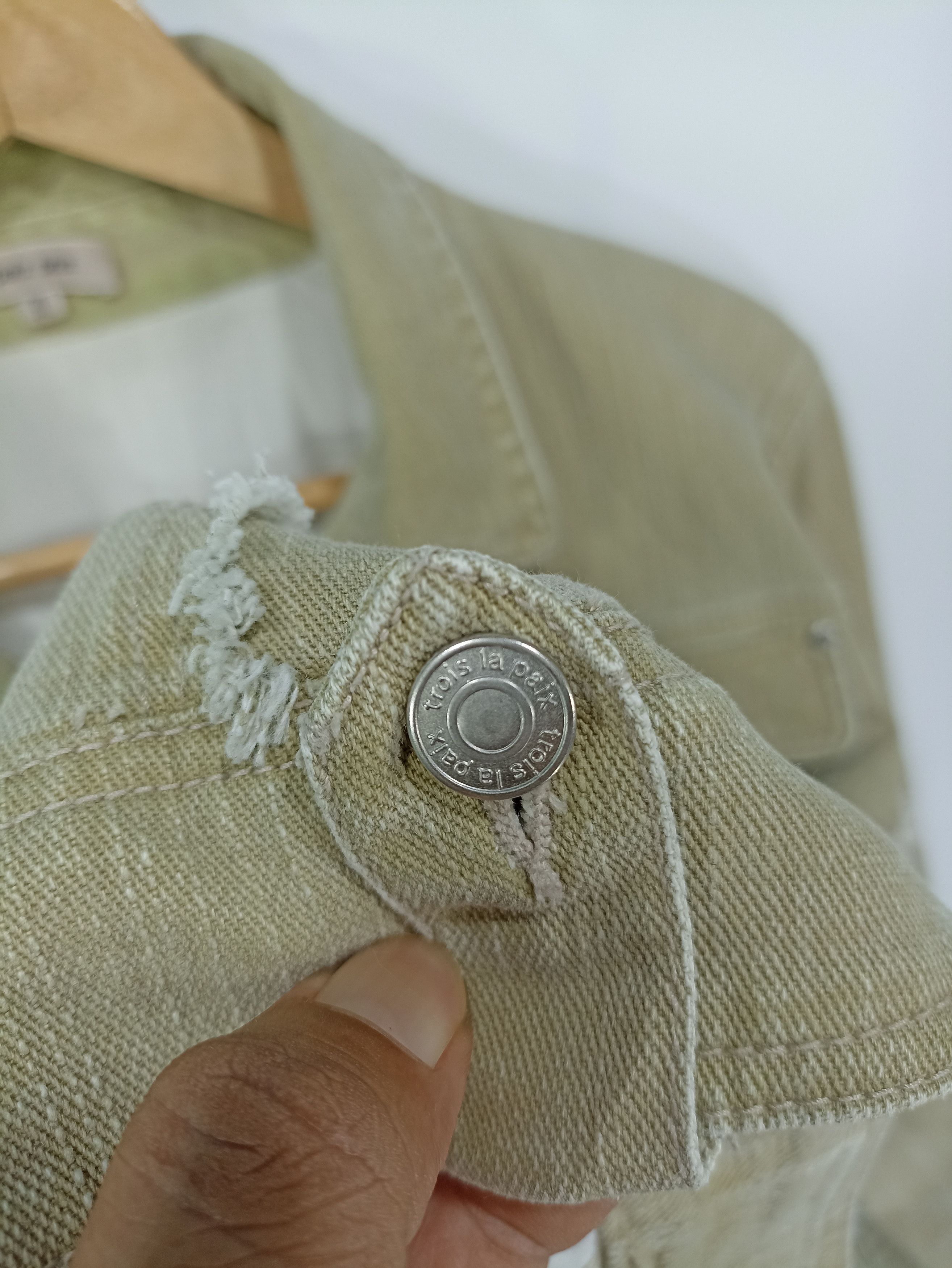 Japanese Brand × Vintage Vintage La Paix Deux Denim Jacket Size US M / EU 48-50 / 2 - 6 Thumbnail