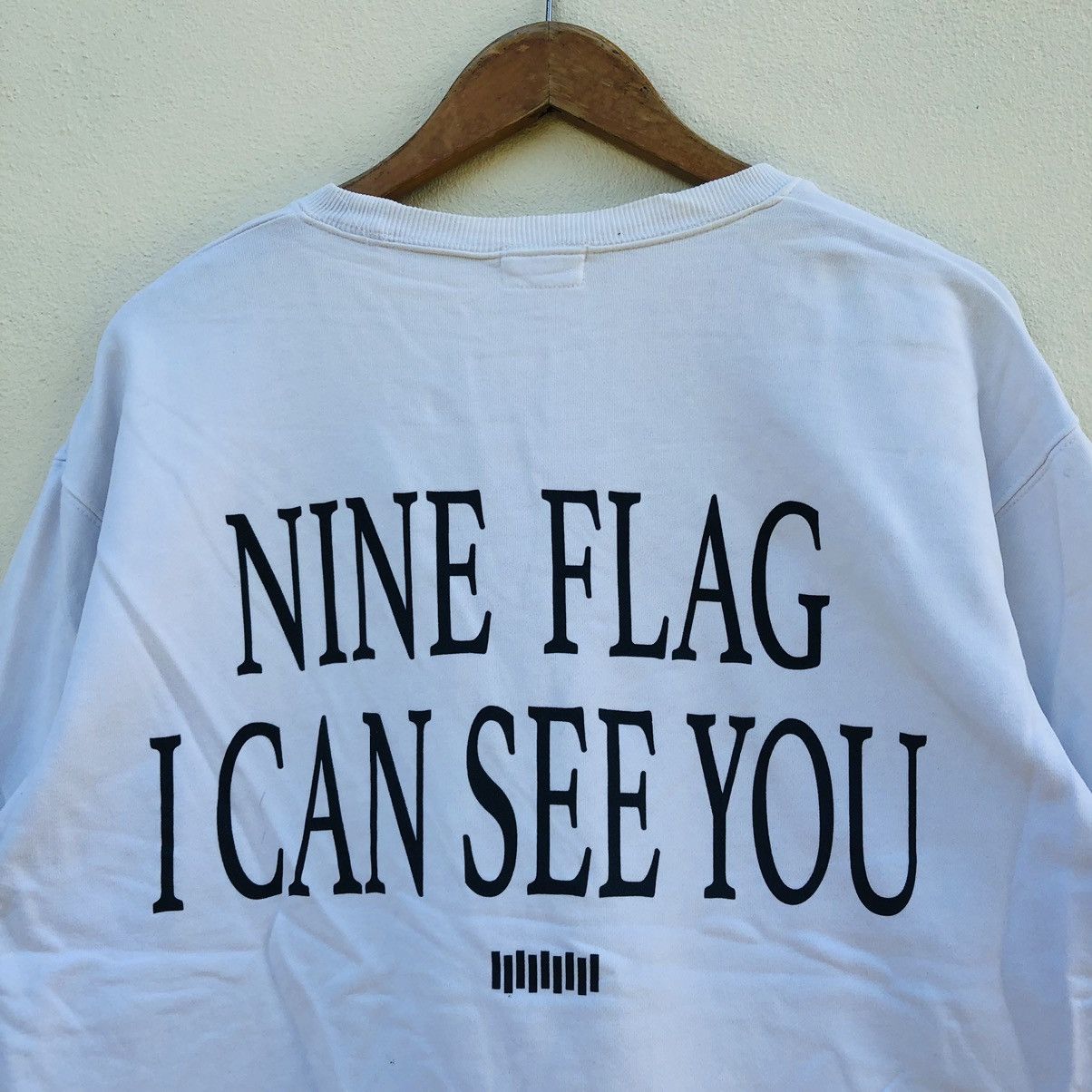 Number (N)ine × Takahiromiyashita The Soloist. NUMBER NINE NINE FLAG I CAN SEE YOU SWEATSHIRT Size US M / EU 48-50 / 2 - 2 Thumbnail