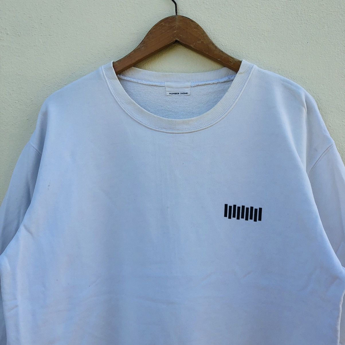Number (N)ine × Takahiromiyashita The Soloist. NUMBER NINE NINE FLAG I CAN SEE YOU SWEATSHIRT Size US M / EU 48-50 / 2 - 6 Thumbnail