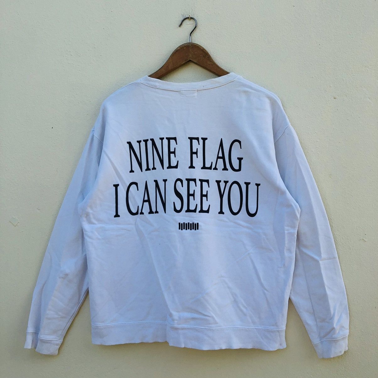 Number (N)ine × Takahiromiyashita The Soloist. NUMBER NINE NINE FLAG I CAN SEE YOU SWEATSHIRT Size US M / EU 48-50 / 2 - 1 Thumbnail