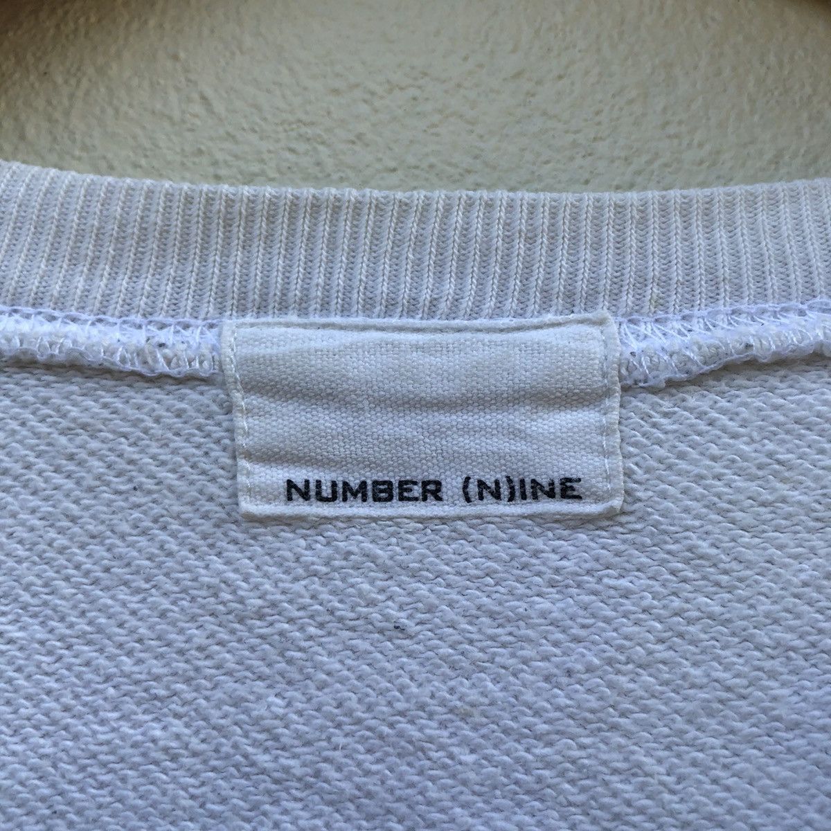 Number (N)ine × Takahiromiyashita The Soloist. NUMBER NINE NINE FLAG I CAN SEE YOU SWEATSHIRT Size US M / EU 48-50 / 2 - 9 Thumbnail