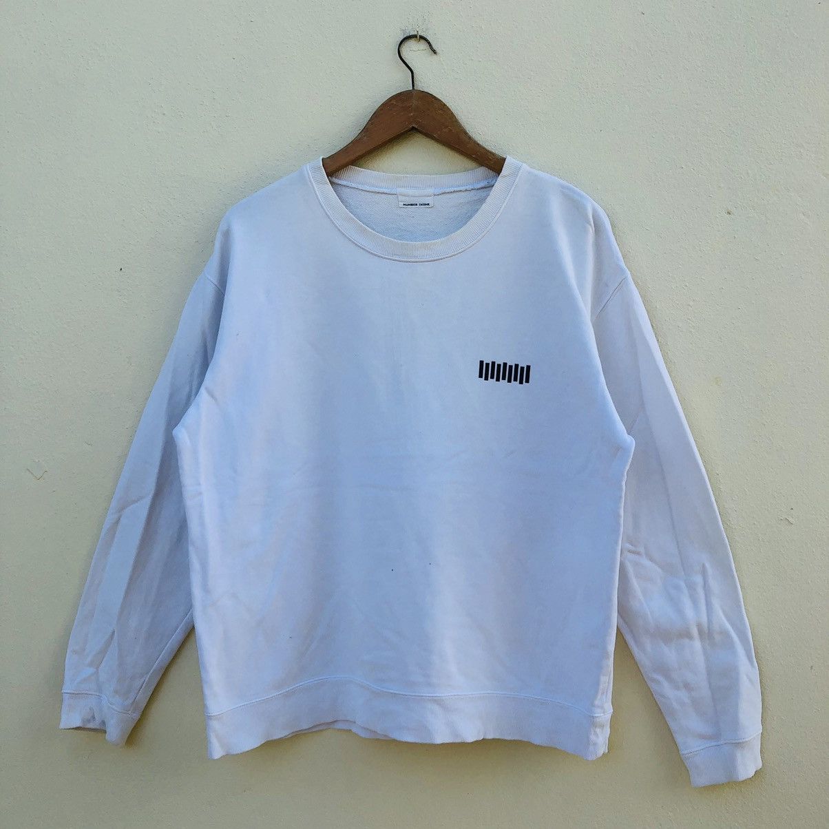 Number (N)ine × Takahiromiyashita The Soloist. NUMBER NINE NINE FLAG I CAN SEE YOU SWEATSHIRT Size US M / EU 48-50 / 2 - 5 Thumbnail