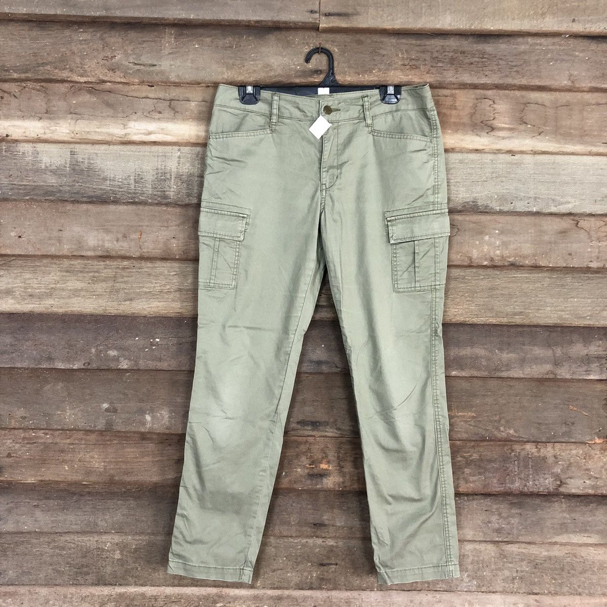 Japanese Brand Japan Green Multipocket Tactical Cargo Pants #4392 Size US 28 / EU 44 - 1 Thumbnail