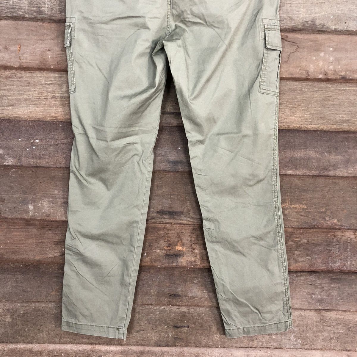 Japanese Brand Japan Green Multipocket Tactical Cargo Pants #4392 Size US 28 / EU 44 - 11 Thumbnail